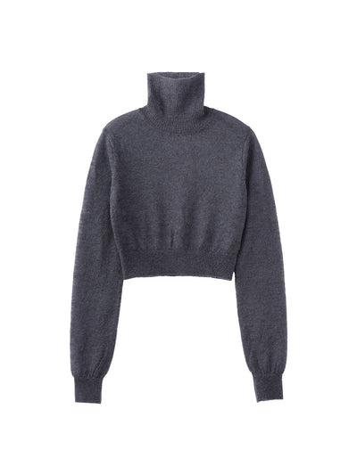 Mohair Hi-Neck Sweater