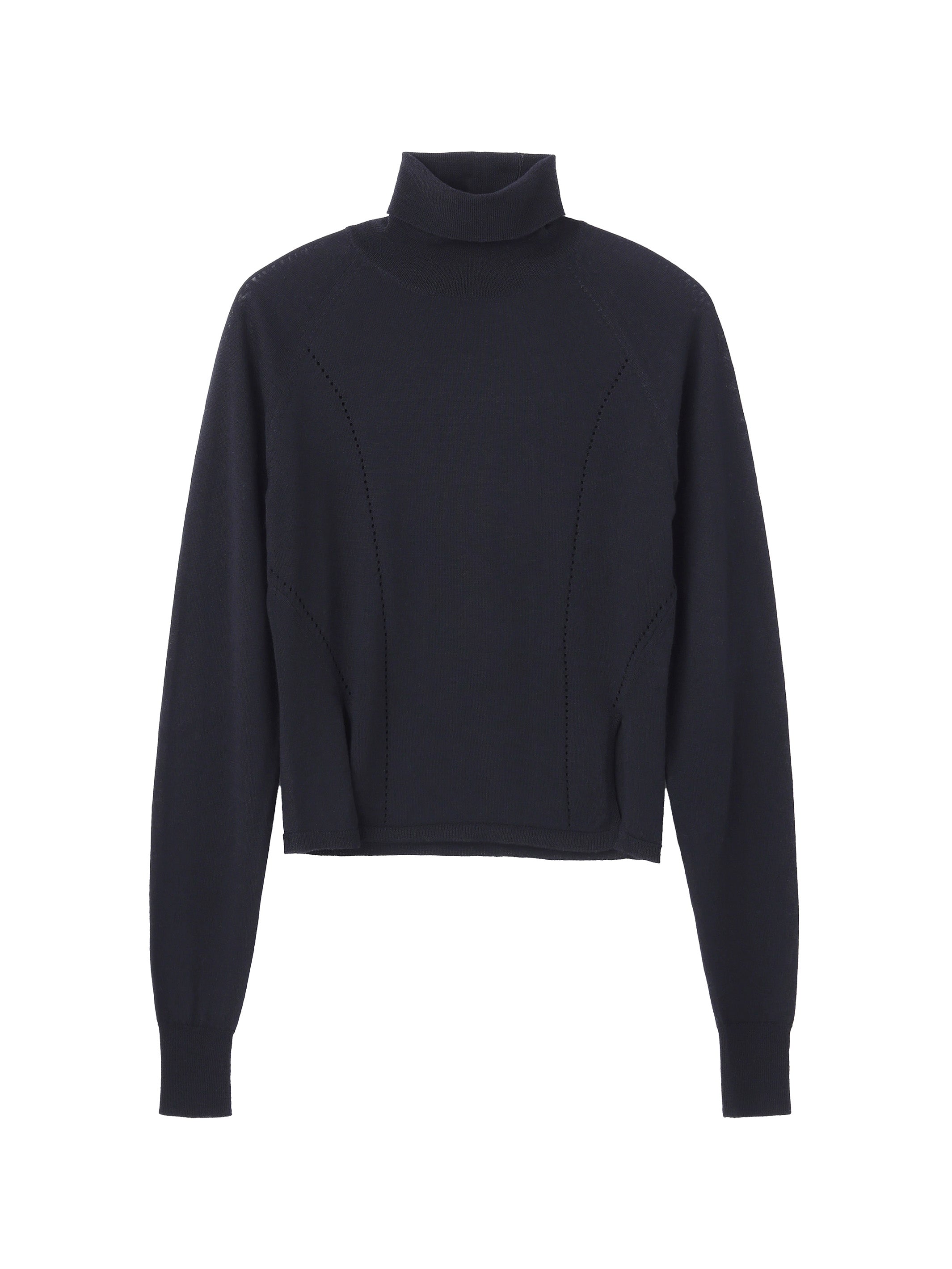 TURTLE NECK KNIT SWEATER