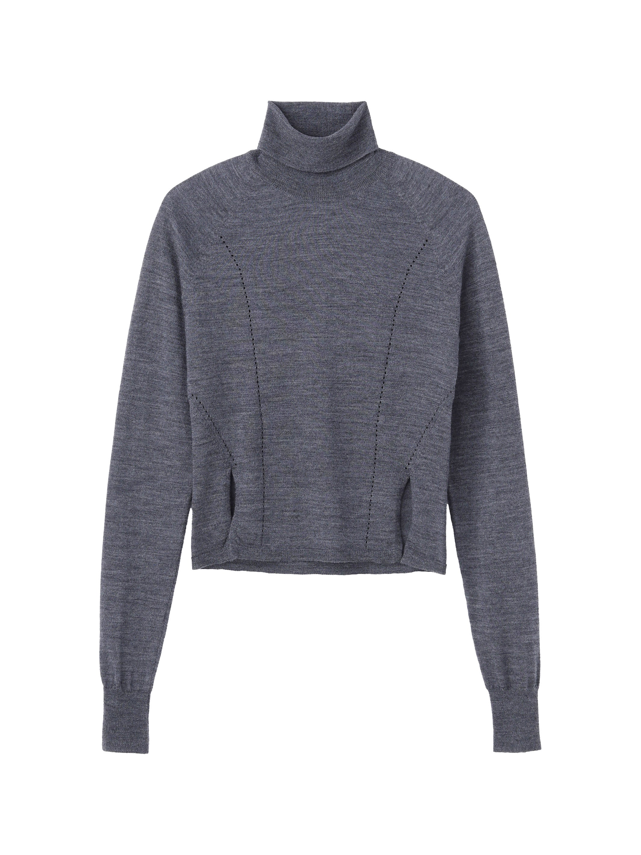 TURTLE NECK KNIT SWEATER