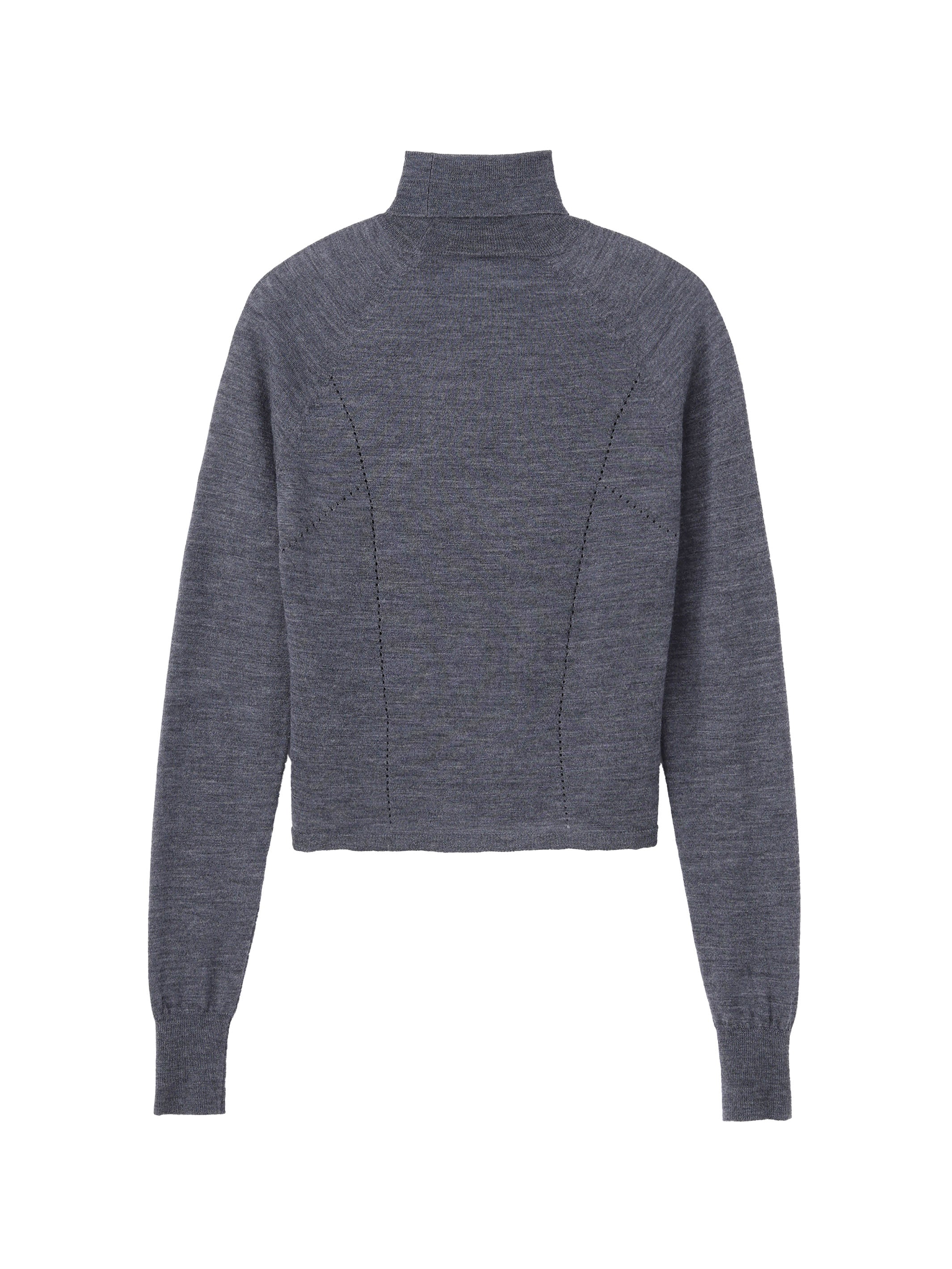 TURTLE NECK KNIT SWEATER