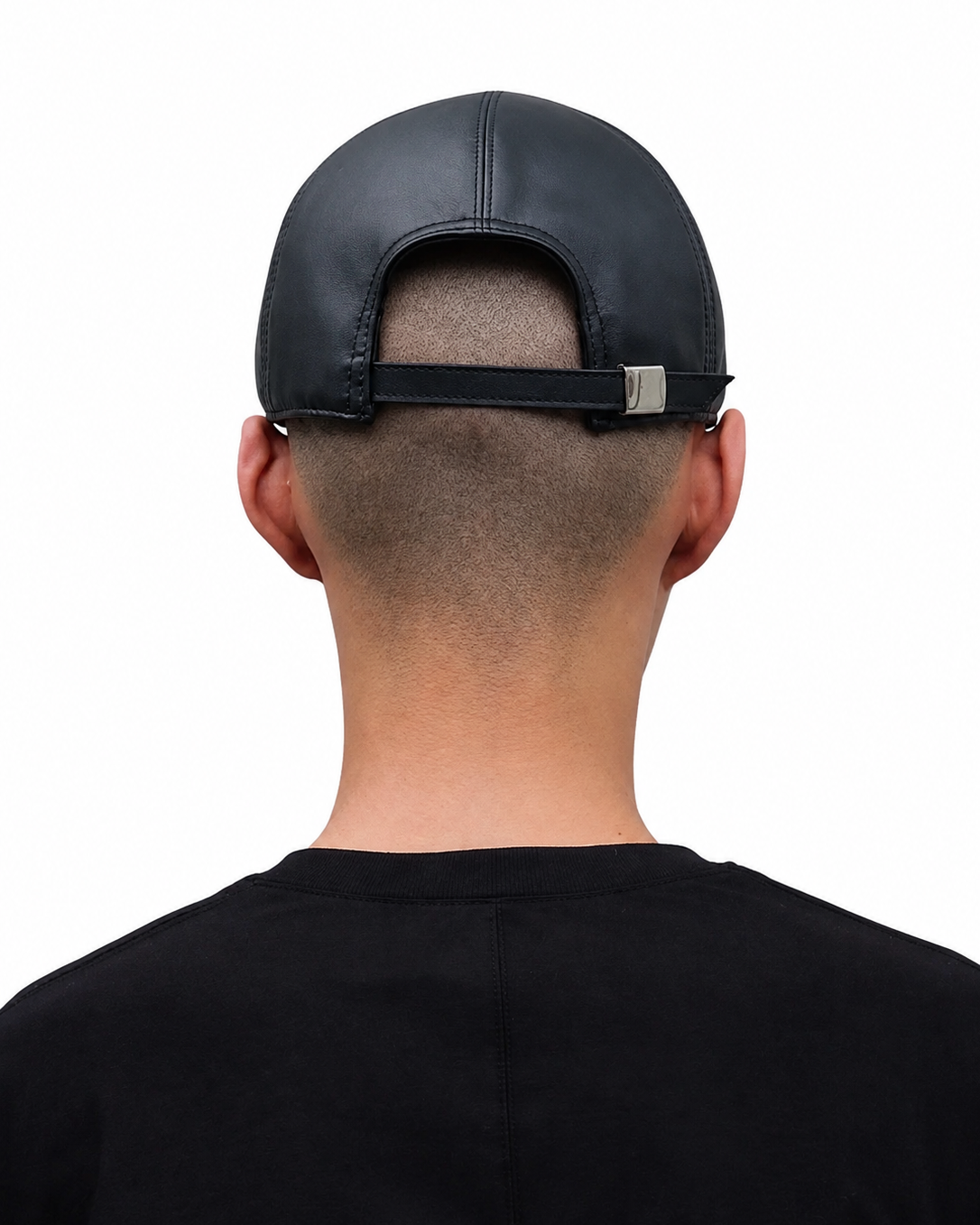 FRAMED LEATHER CAP