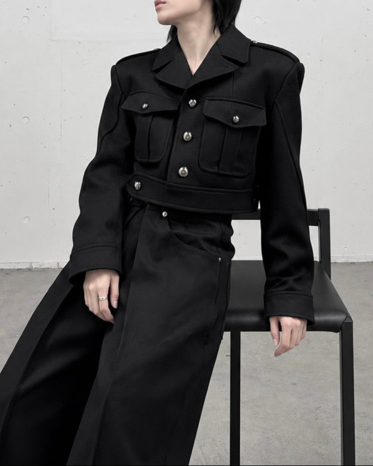 MELTON IKE JACKET
