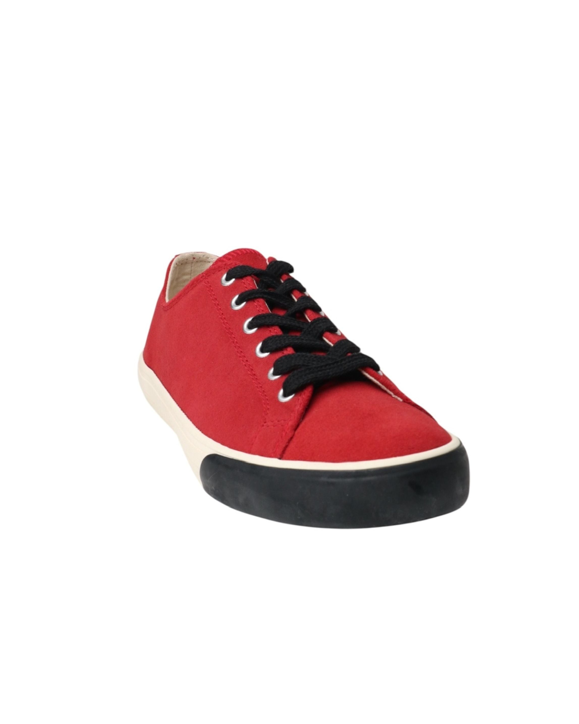 LOW-CUT SNEAKERS | RED