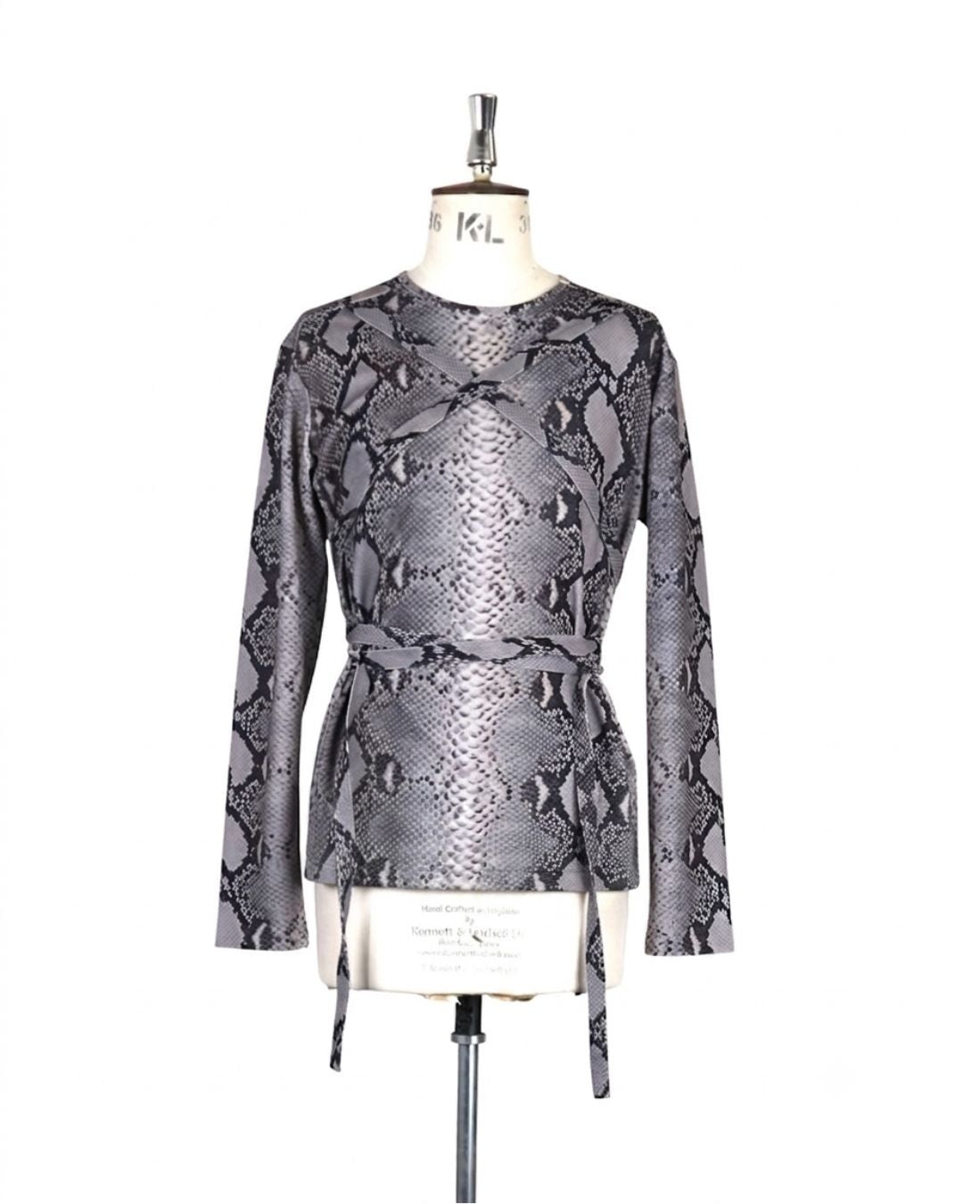 PYTHON PRINT BONDAGE TOP