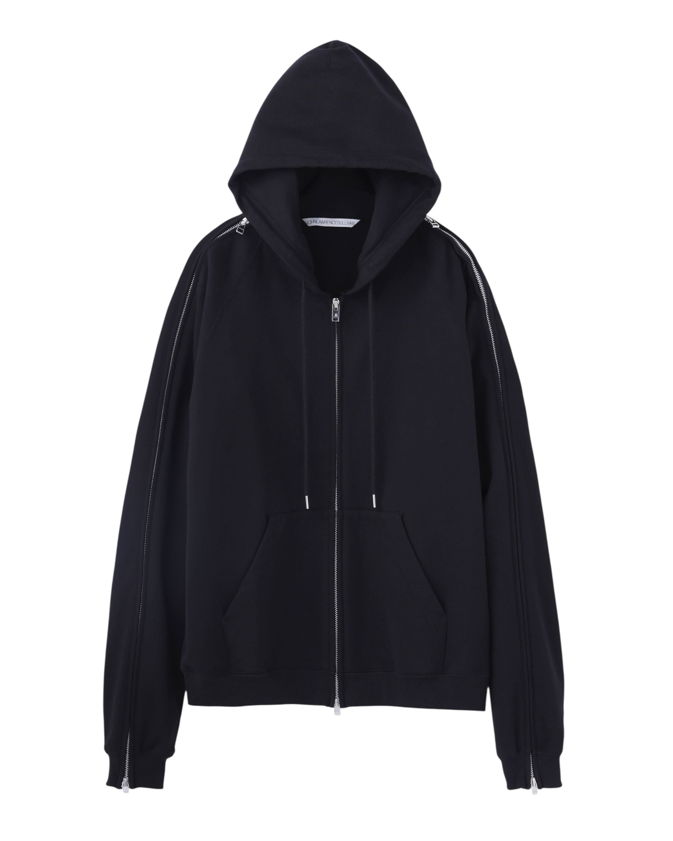 SWEAT ZIPPED SLEEVE HOODIE