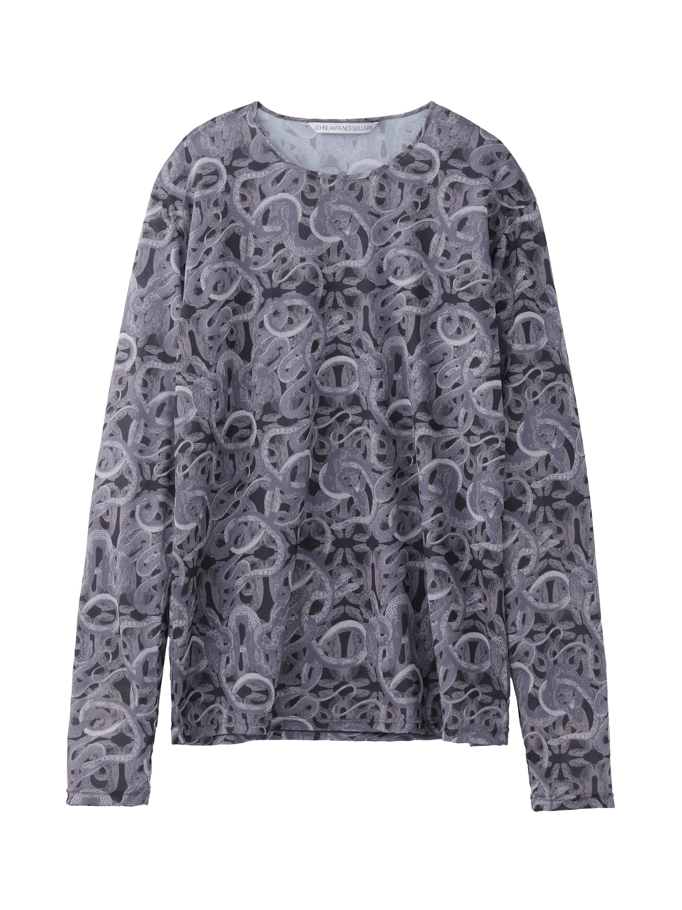 All Over Print Crew Neck Top