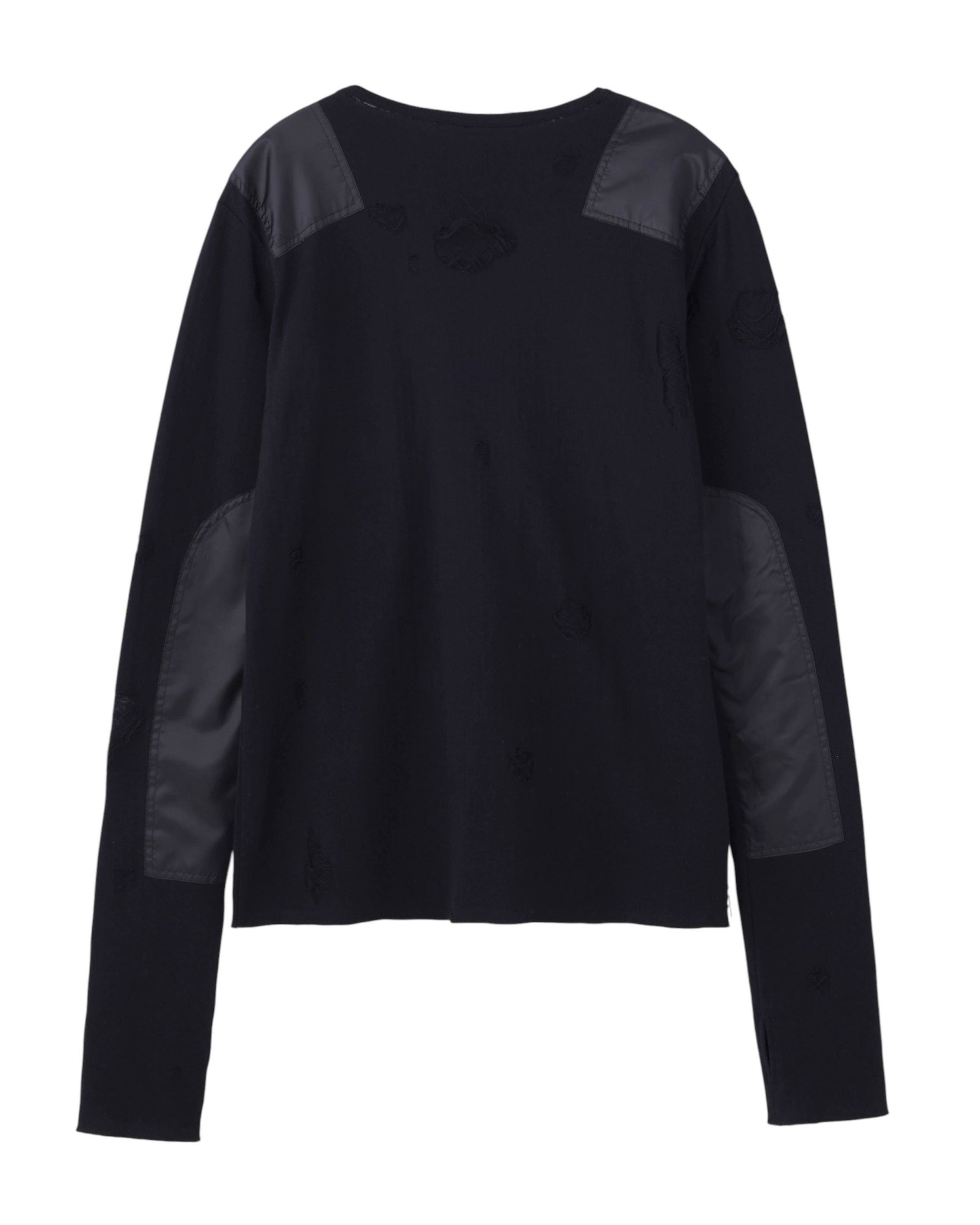 トップス JOHN LAWRENCE SULLIVAN zipped boat neck MENS TOPS