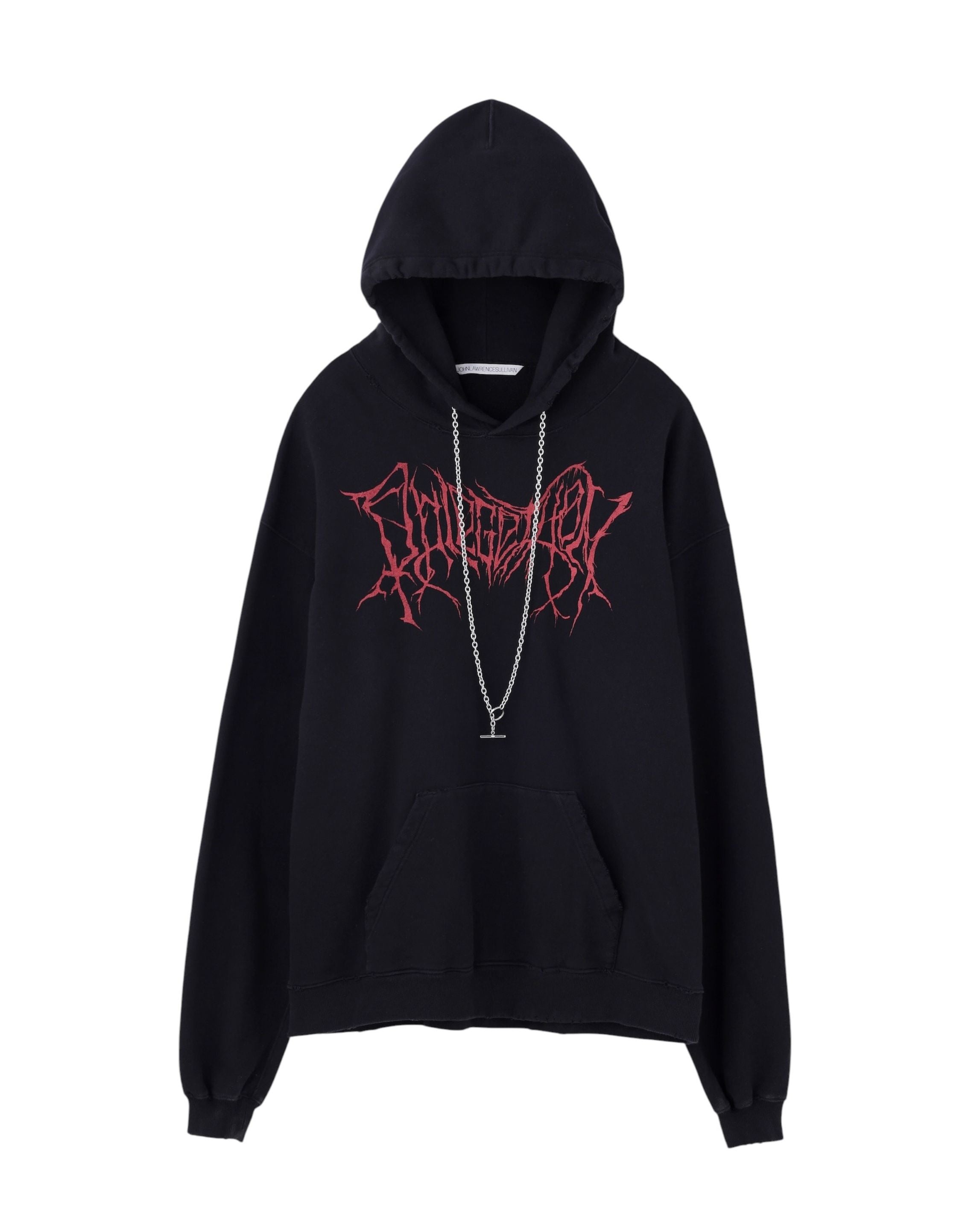 "PHLEGETHON" HOODIE WITH NECKLACE