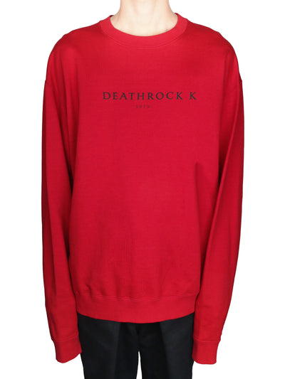 "DEATH ROCK" sweat pullover