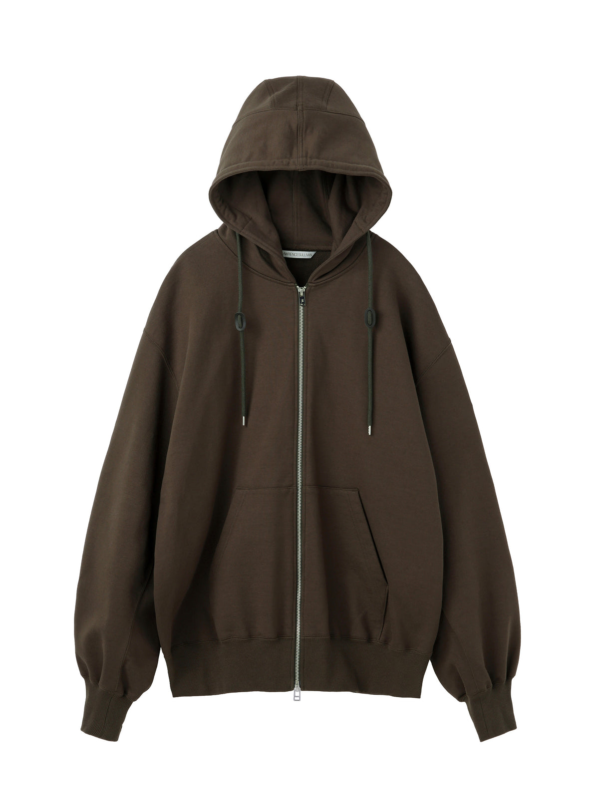 SWEAT ZIP-UP HOODIE | KHAKI