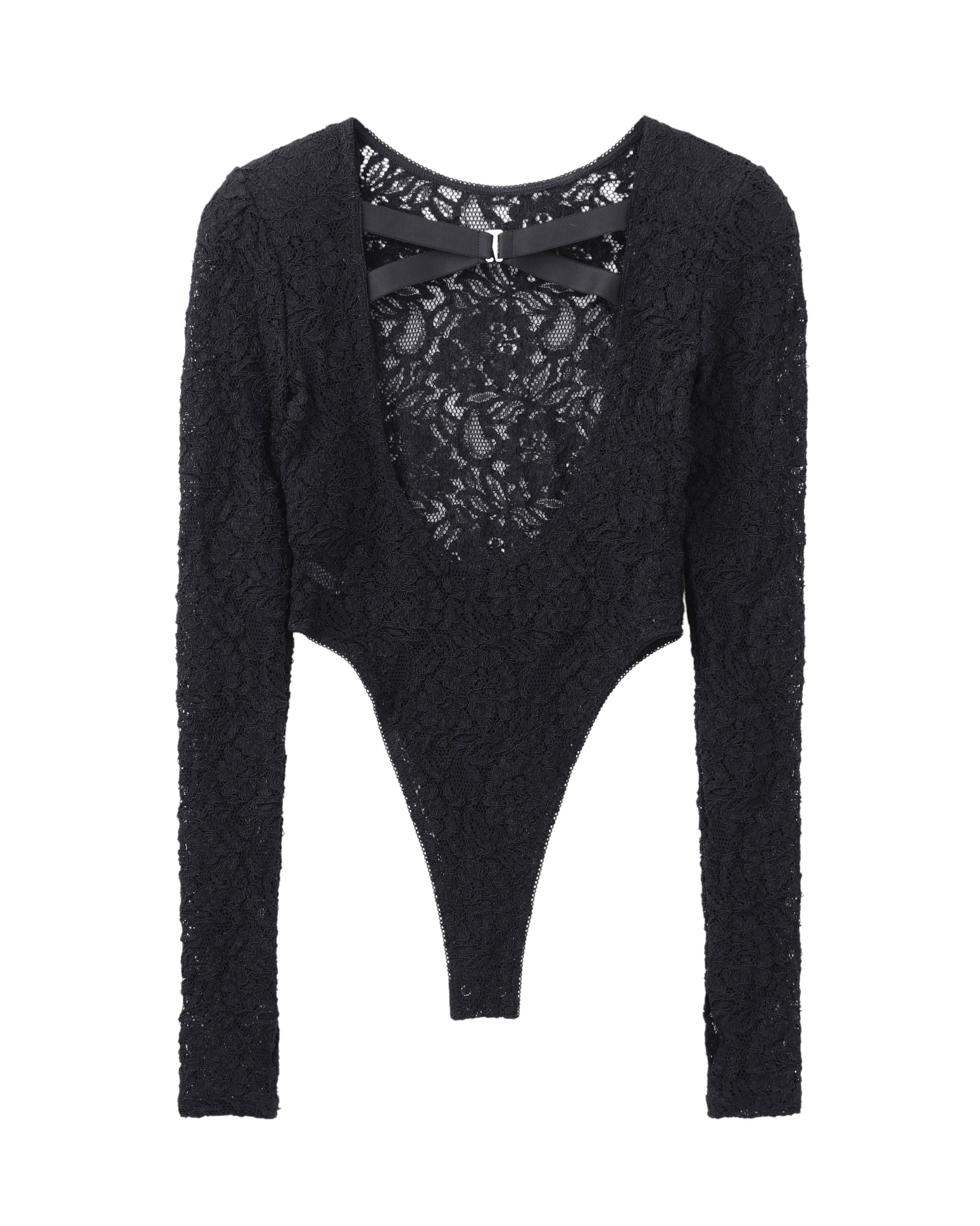 LACE BODYSUIT TOP