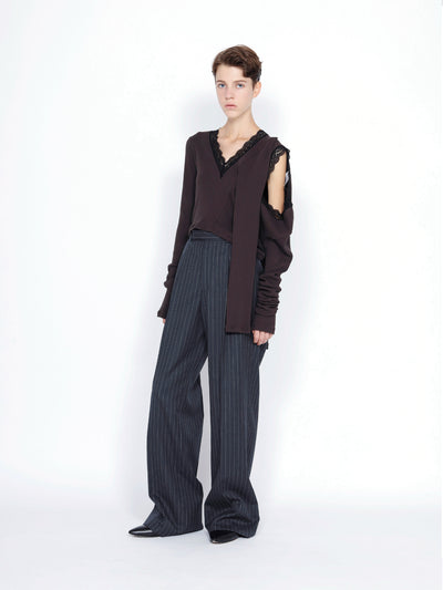 DOCKING CROPPED RIB TOP