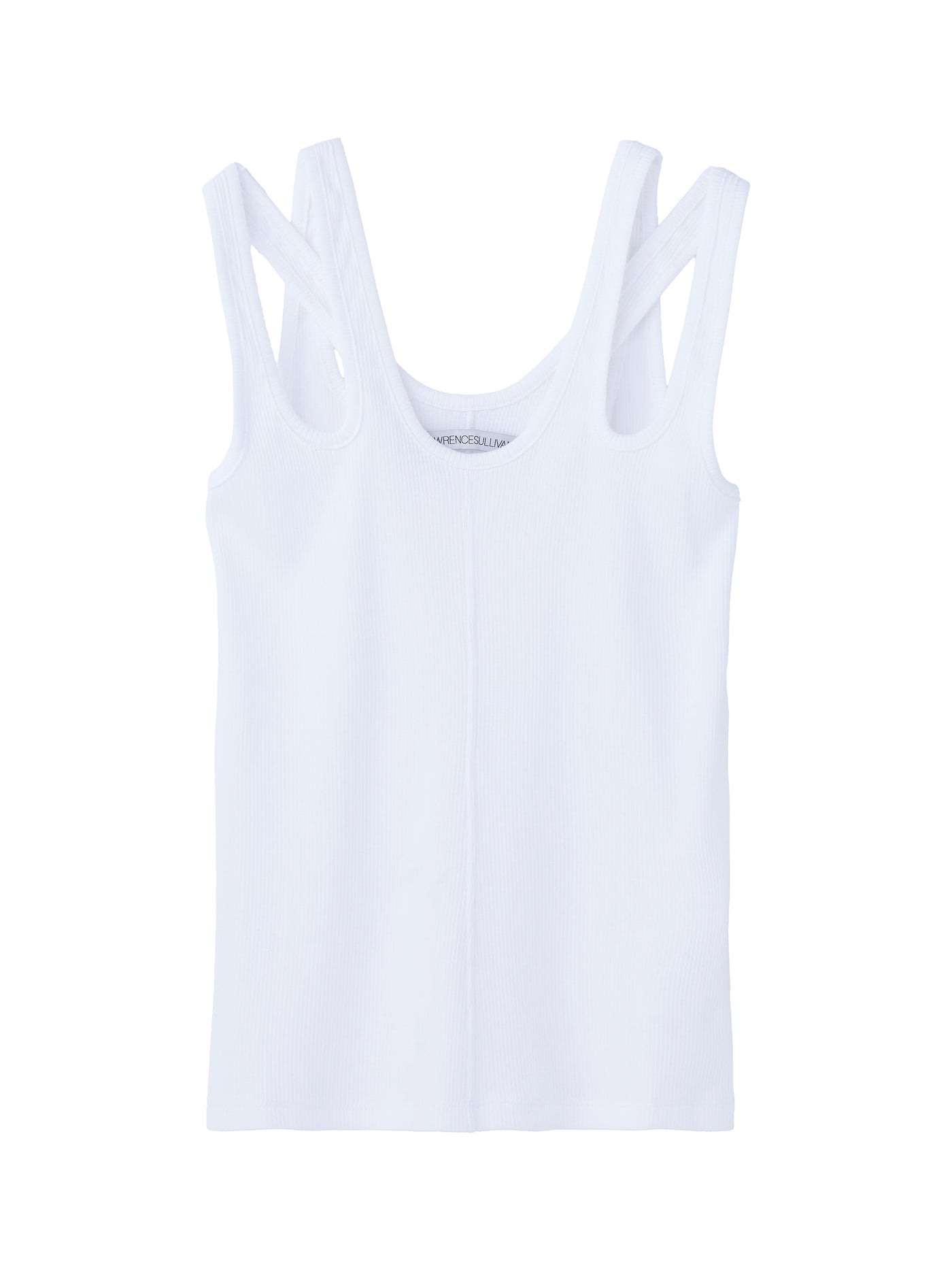 Cross Strap Rib Tank-Top