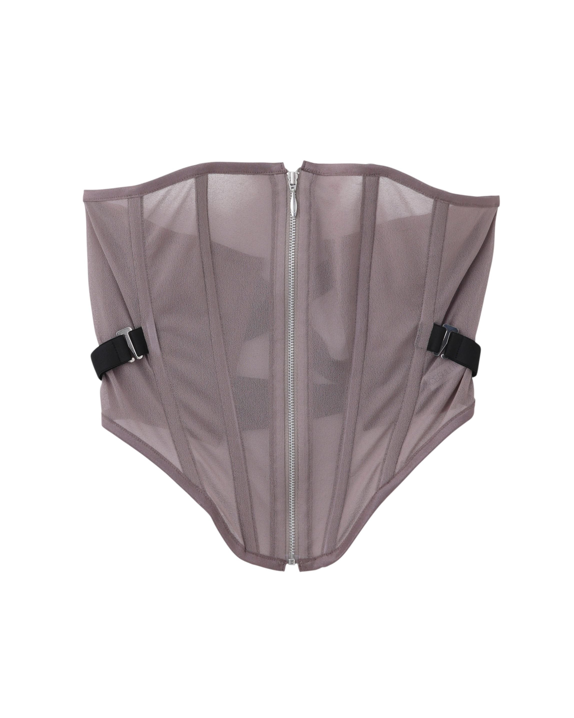 SEE-THROUGH CORSET