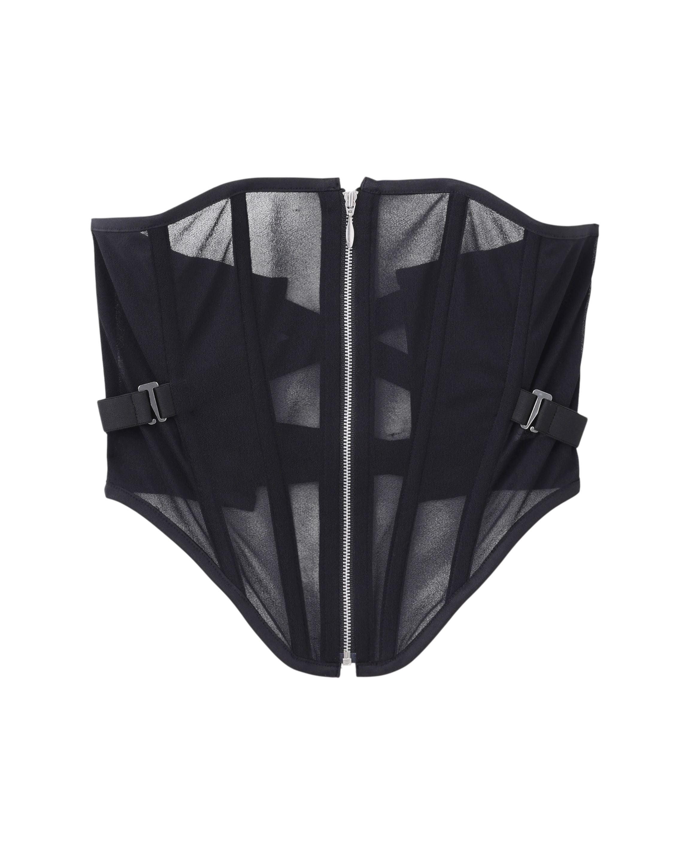 SEE-THROUGH CORSET