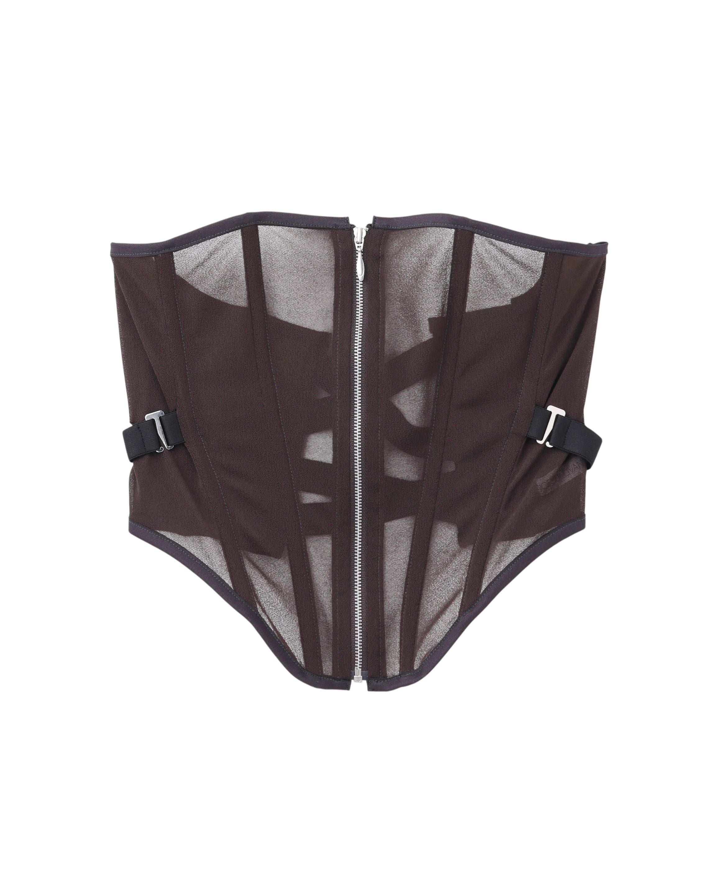 SEE-THROUGH CORSET