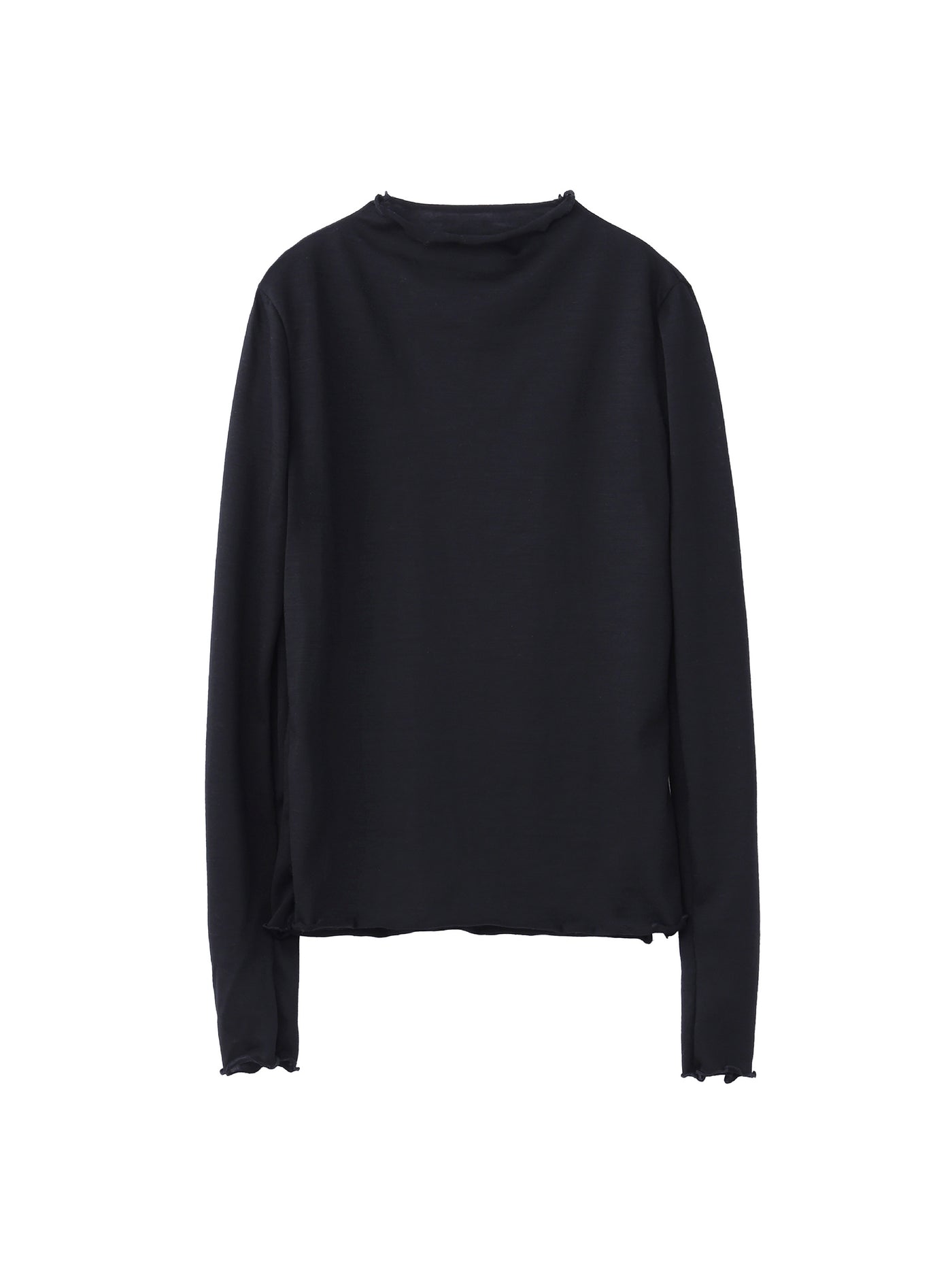 Wool Jersey Bottleneck Top