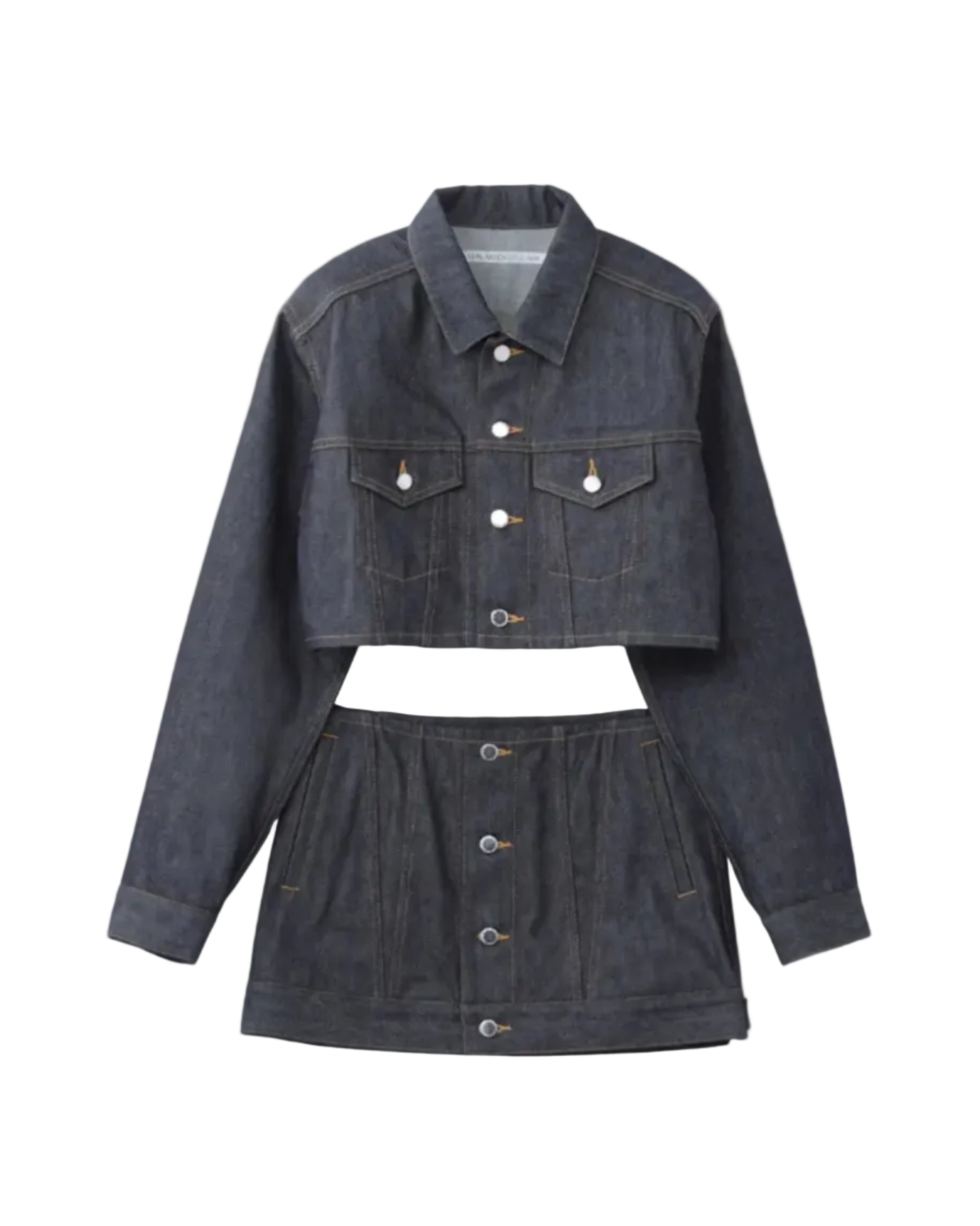 RIGID DENIM SEPARATE JACKET | INDIGO