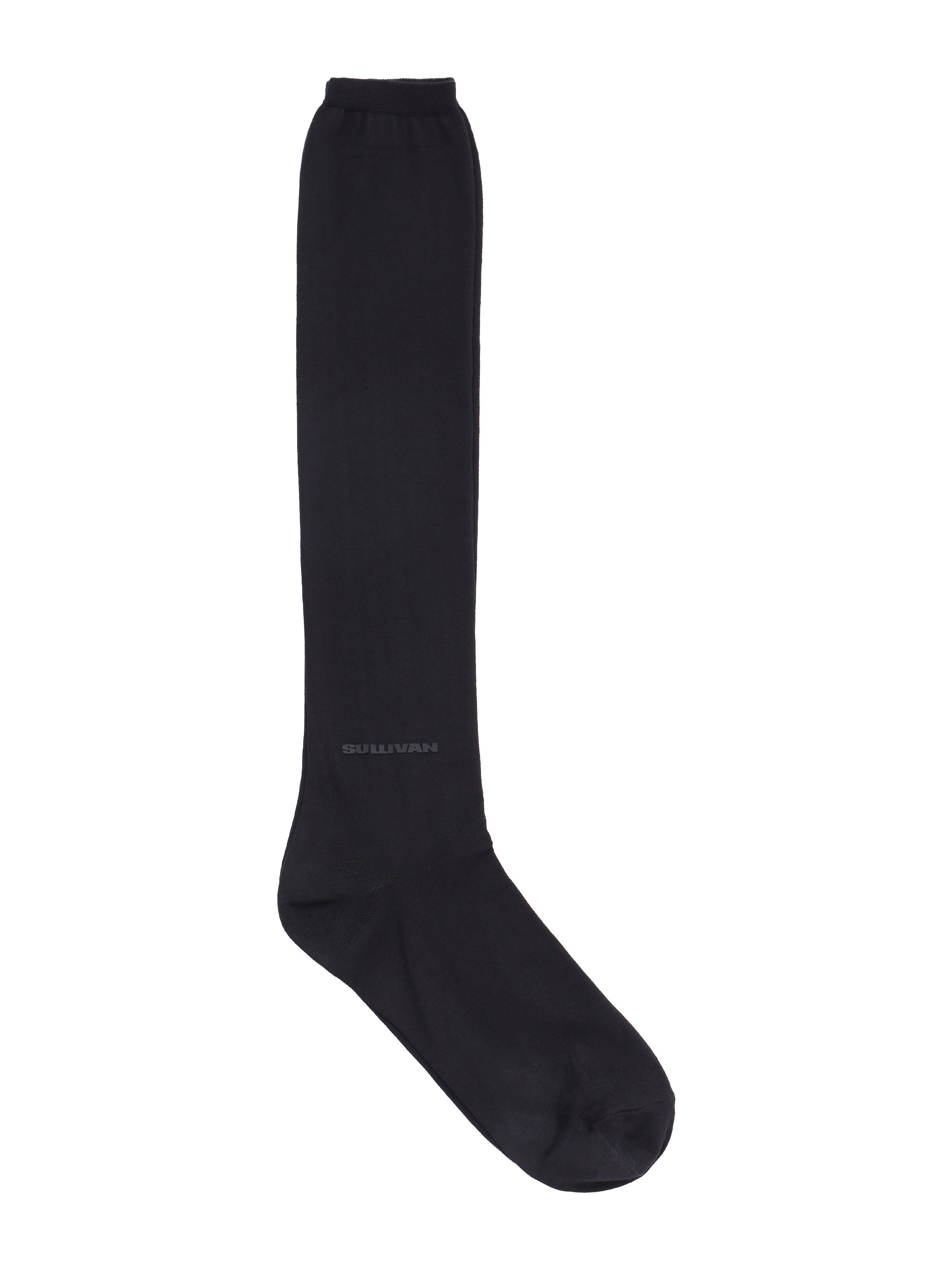 Embossed logo dress hi socks