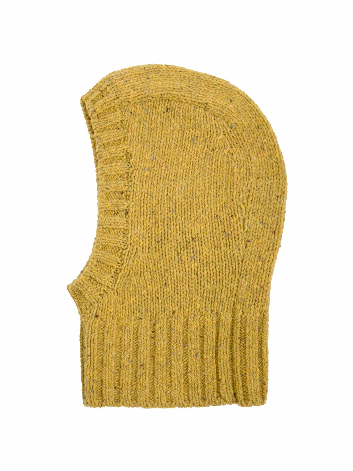 Nep yarn knit balaclava