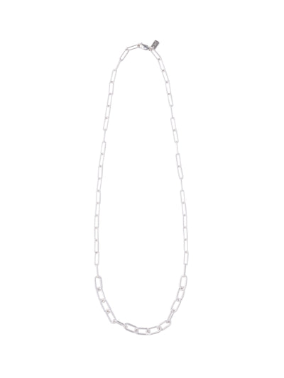 Silver chain necklace