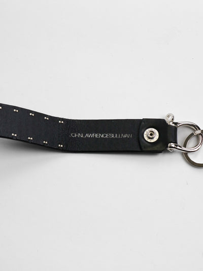 LEATHER KEY HOLDER WITH STUDS