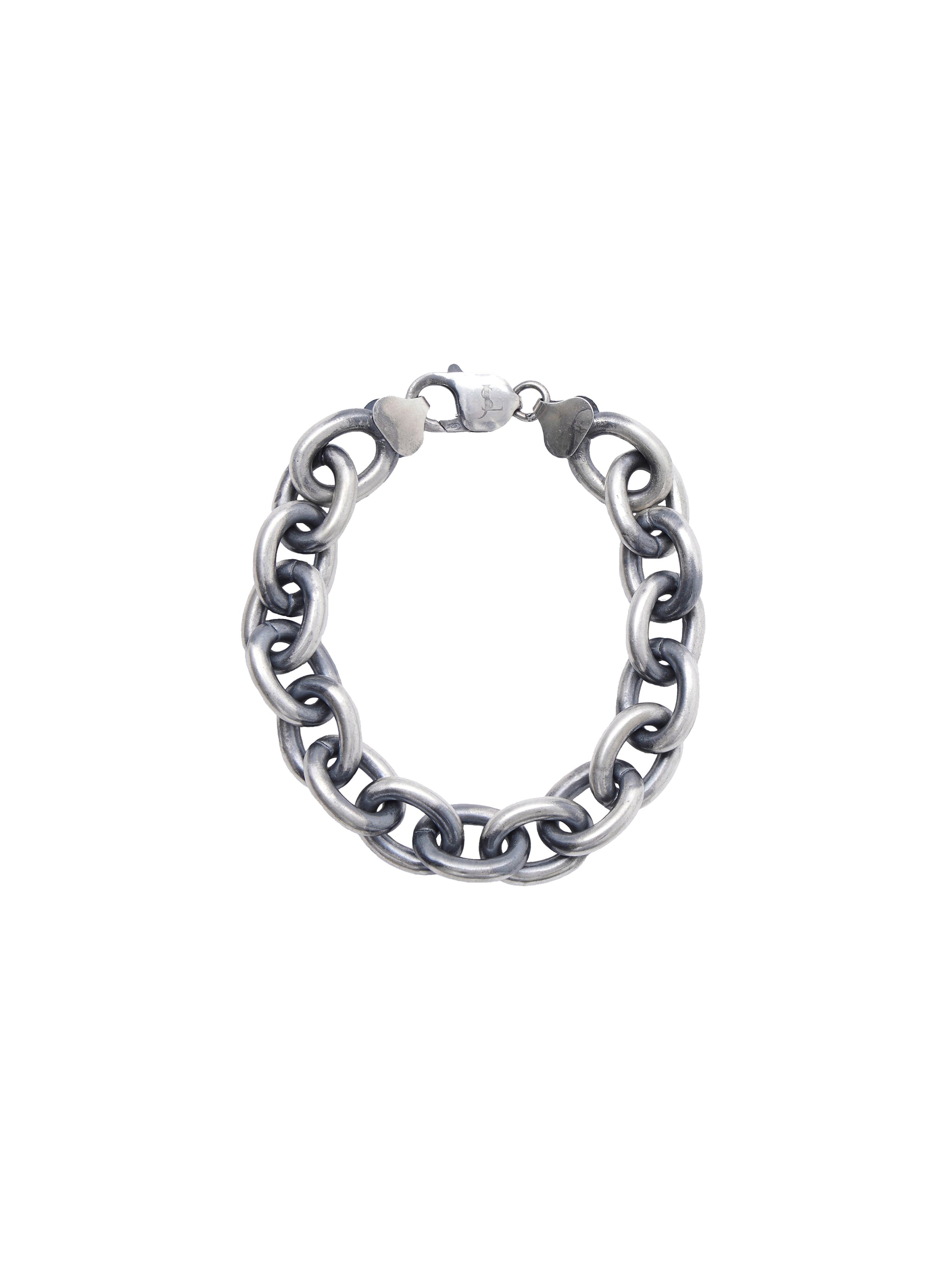 SINGLE OVAL LINK CHAIN BRACELET