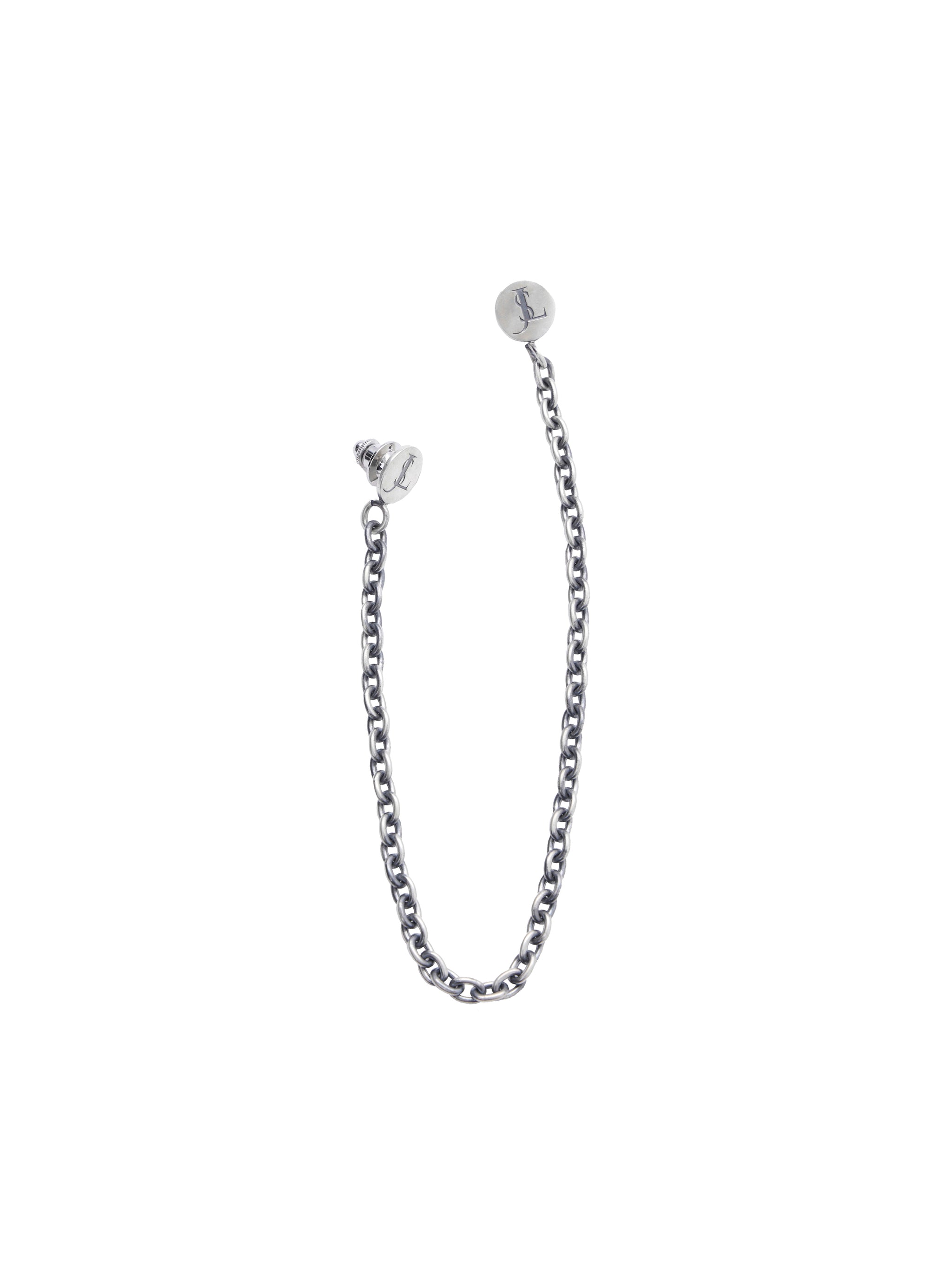 OVAL LINK CHAIN LAPEL PINS