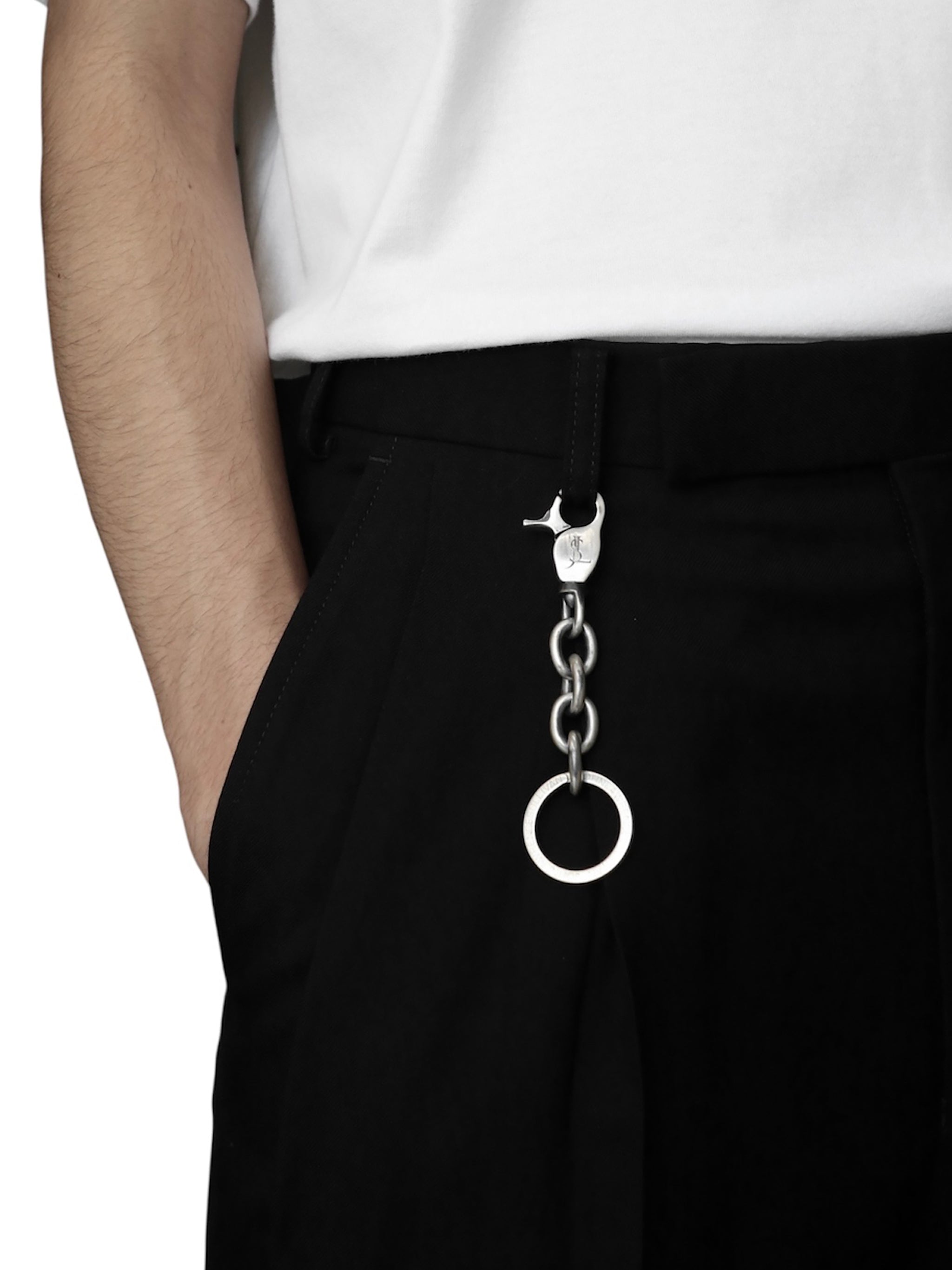OVAL LINK CHAIN KEY RING