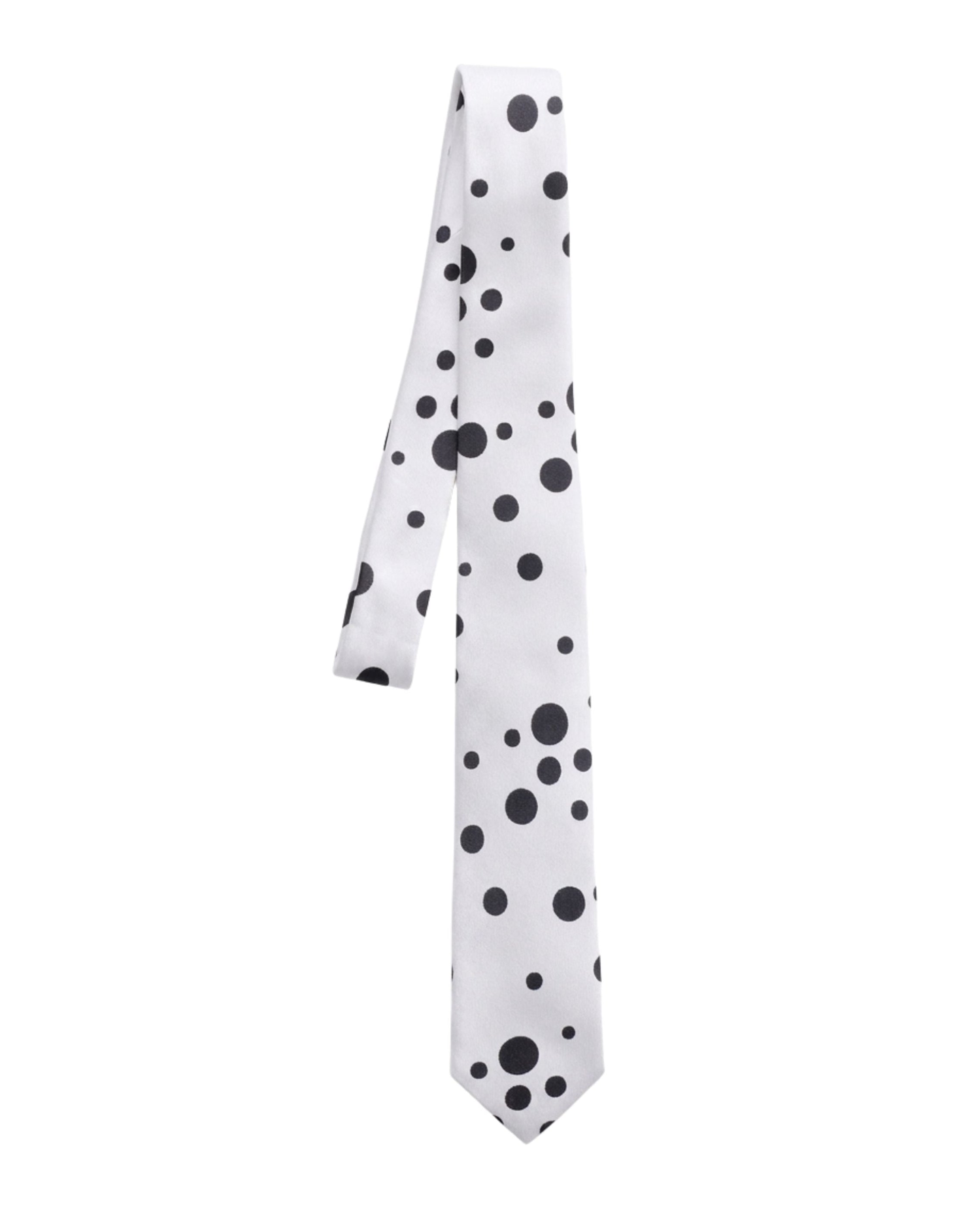 RANDOM DOT SILK NECK TIE