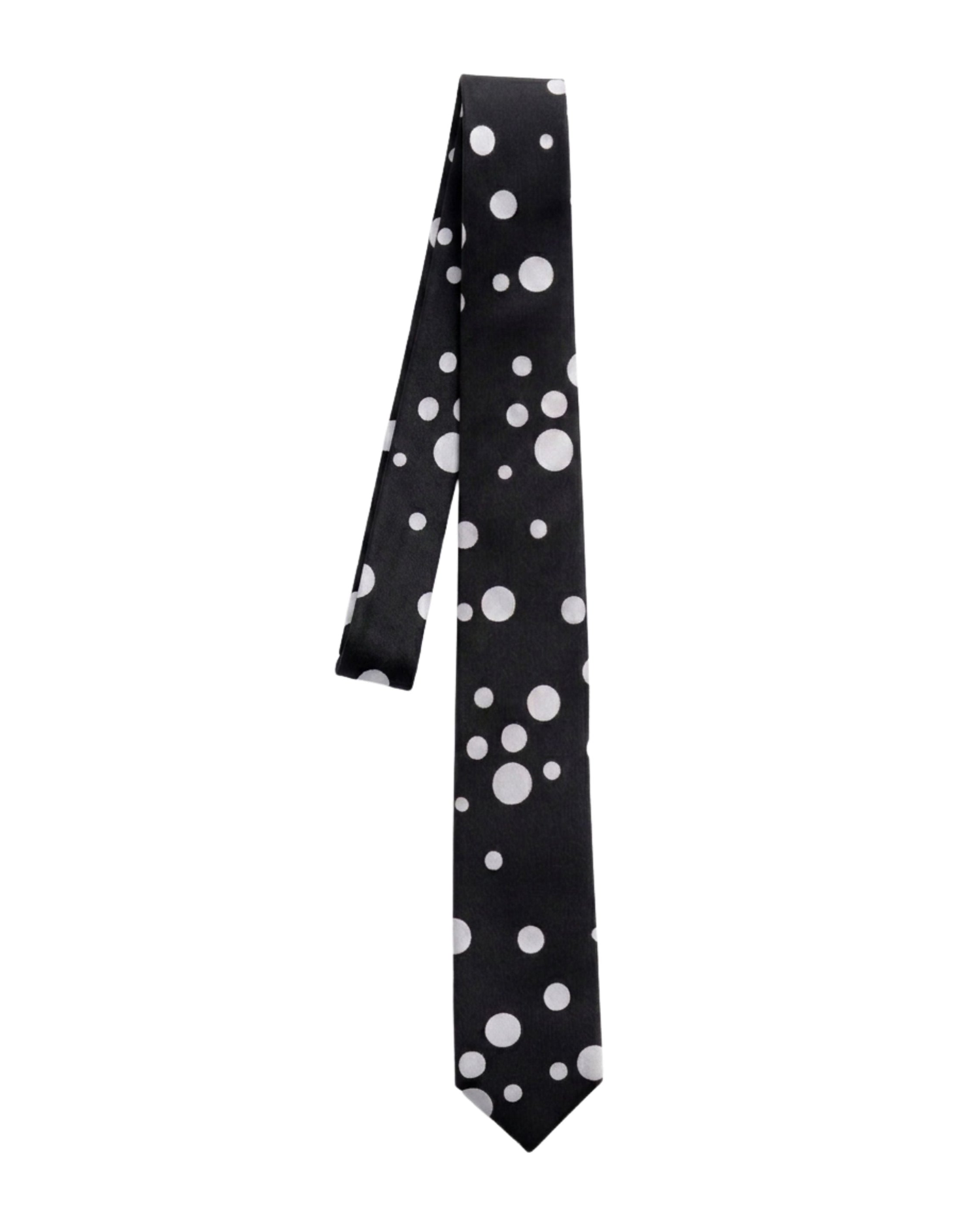 RANDOM DOT SILK NECK TIE