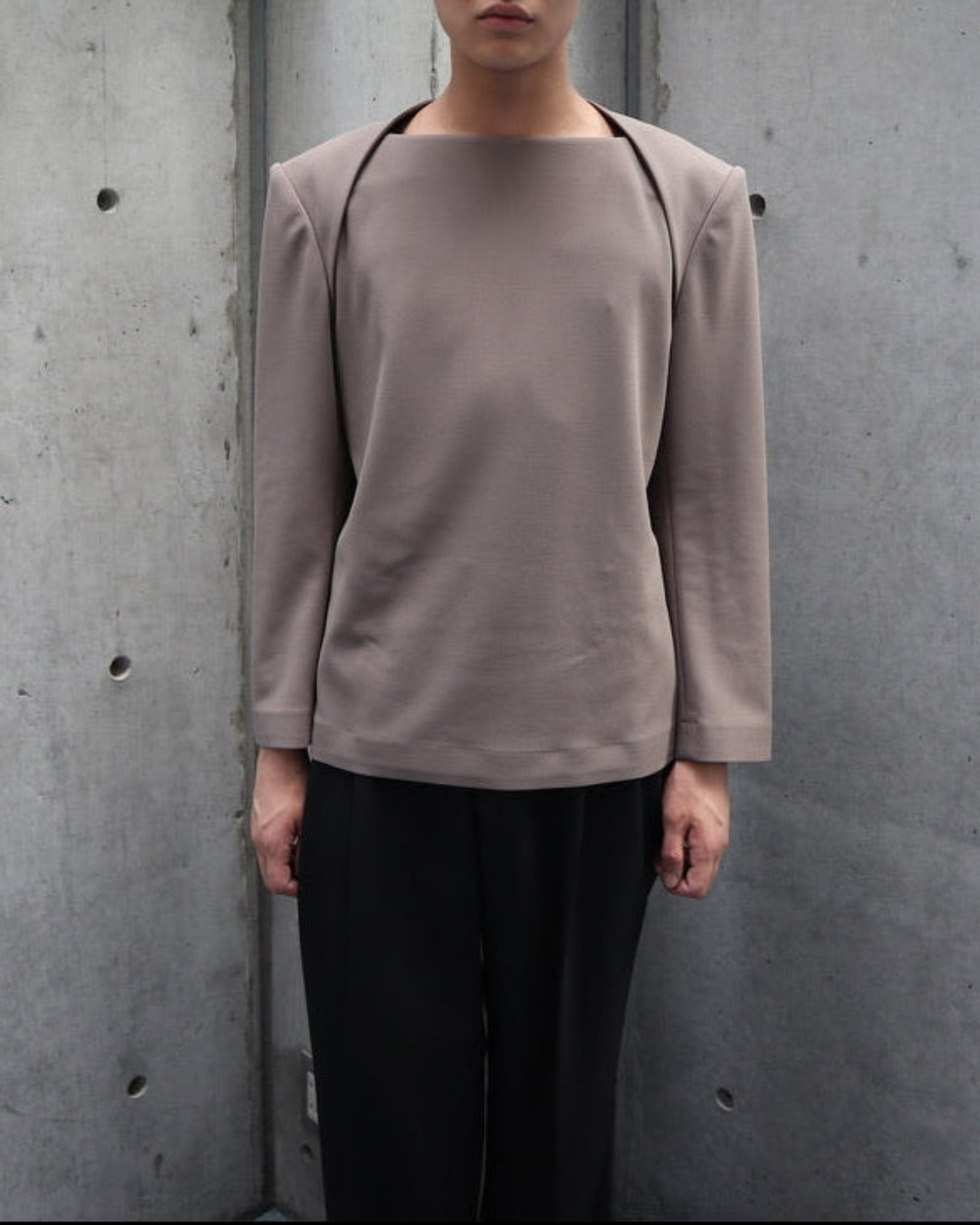 PONTE JERSEY BOAT NECK TOP