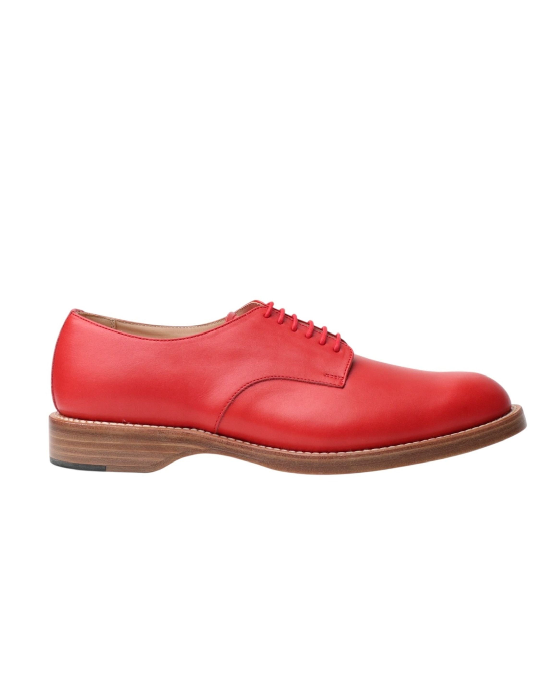 LEATHER SHOES | RED