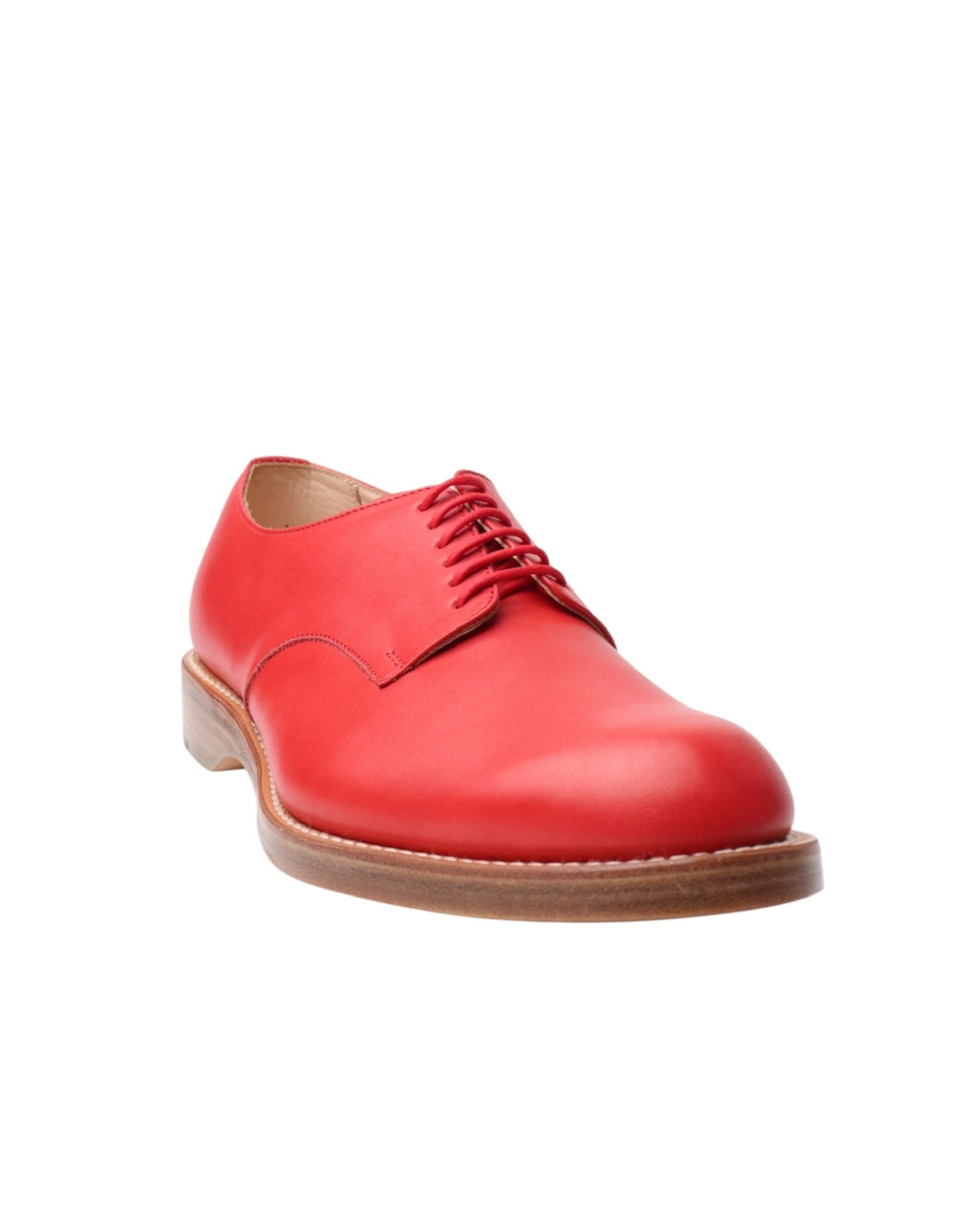 LEATHER SHOES | RED