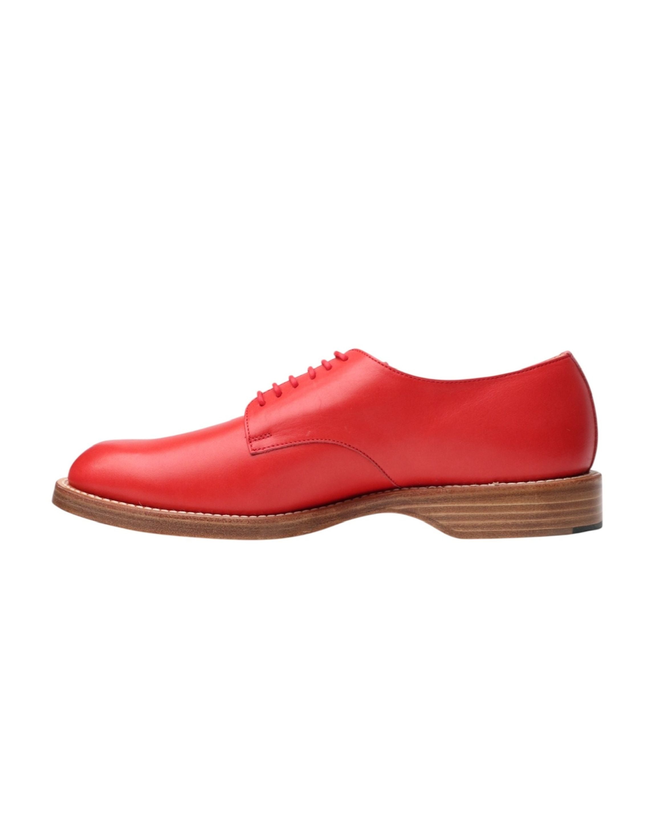LEATHER SHOES | RED