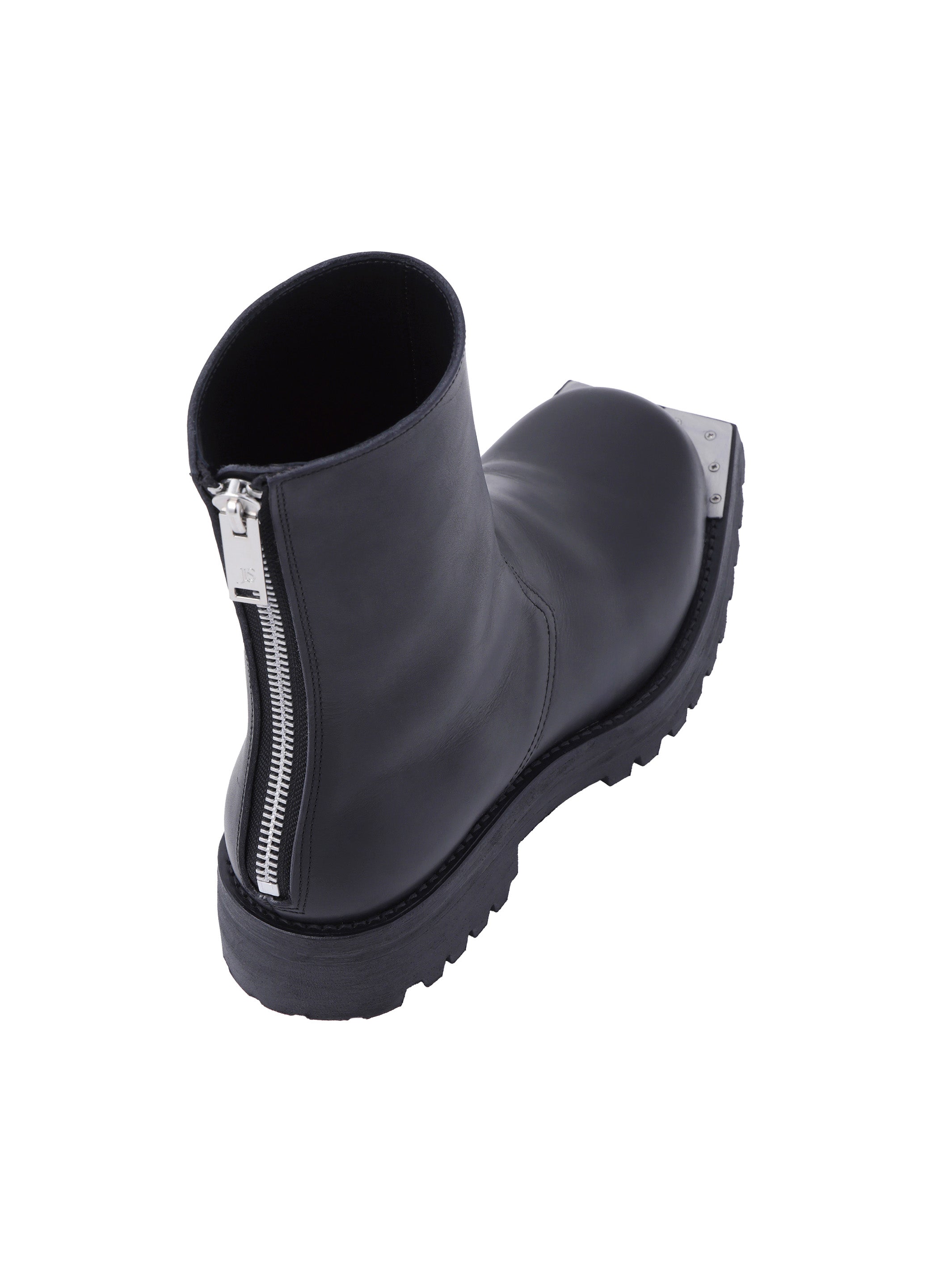METAL TOE ZIP-UP BOOTS