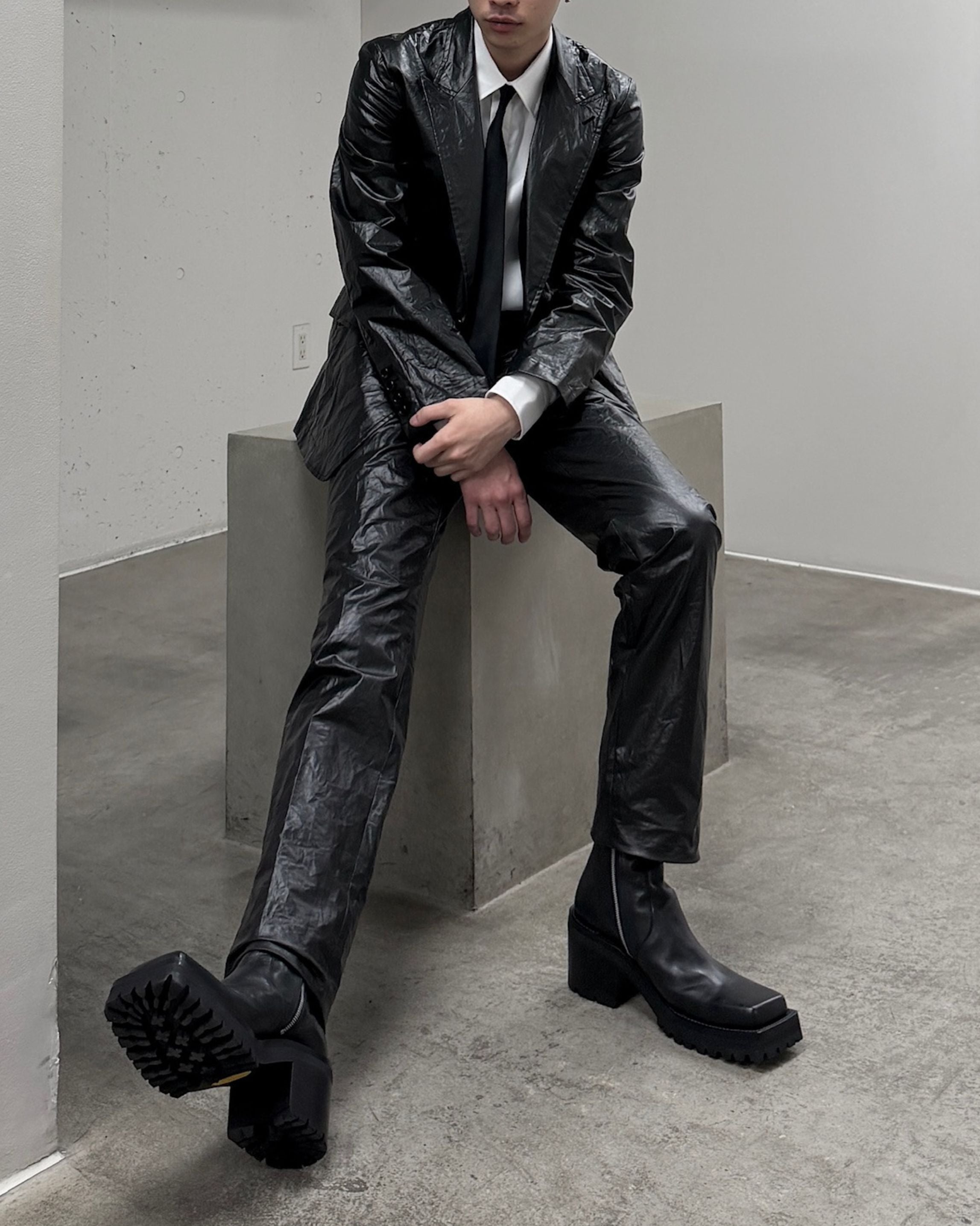 C/L COATING SINGLE BREASTED JACKET