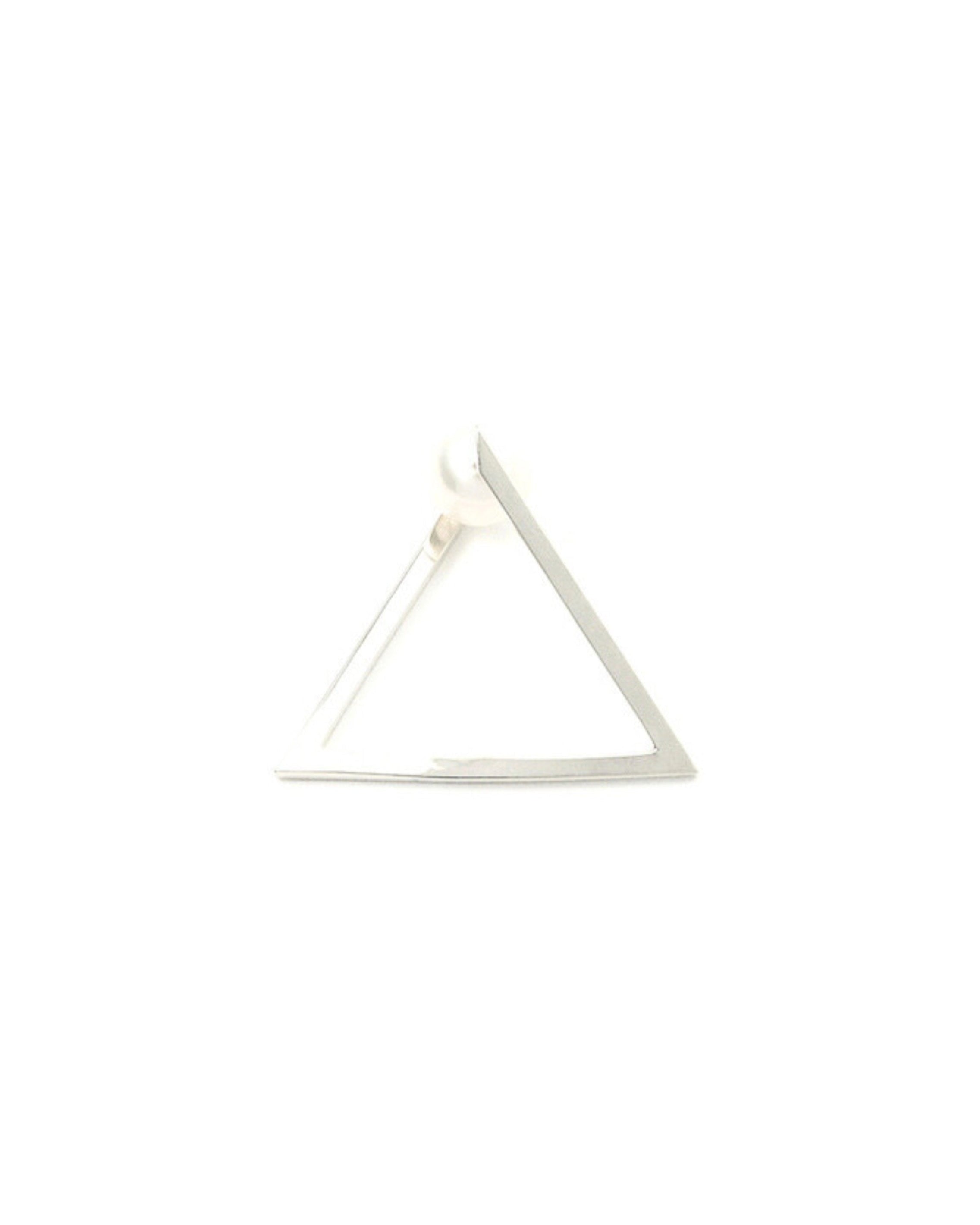 TRIANGLE PEARL RING