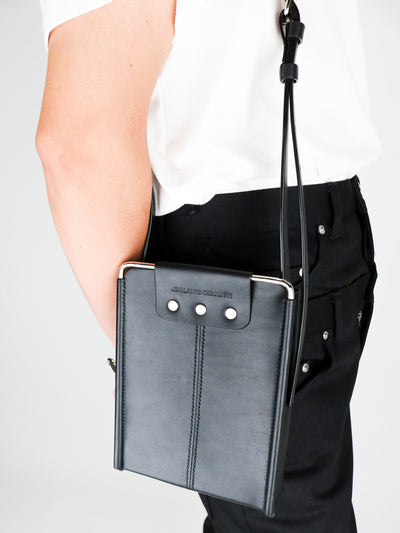 FRAME LEATHER SHOULDER BAG