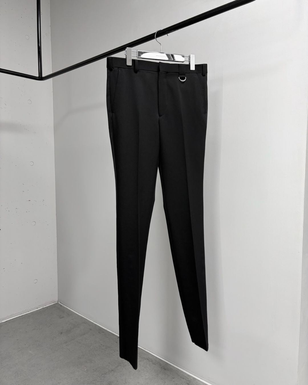 DOESKIN SIDE STRIPE SKINNY TROUSERS