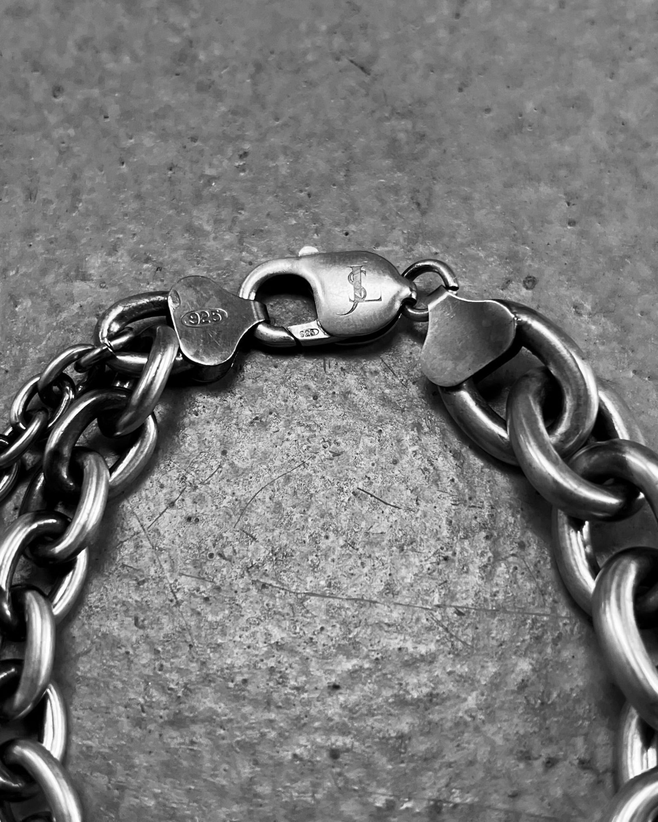DOUBLE OVAL LINK CHAIN BRACELET