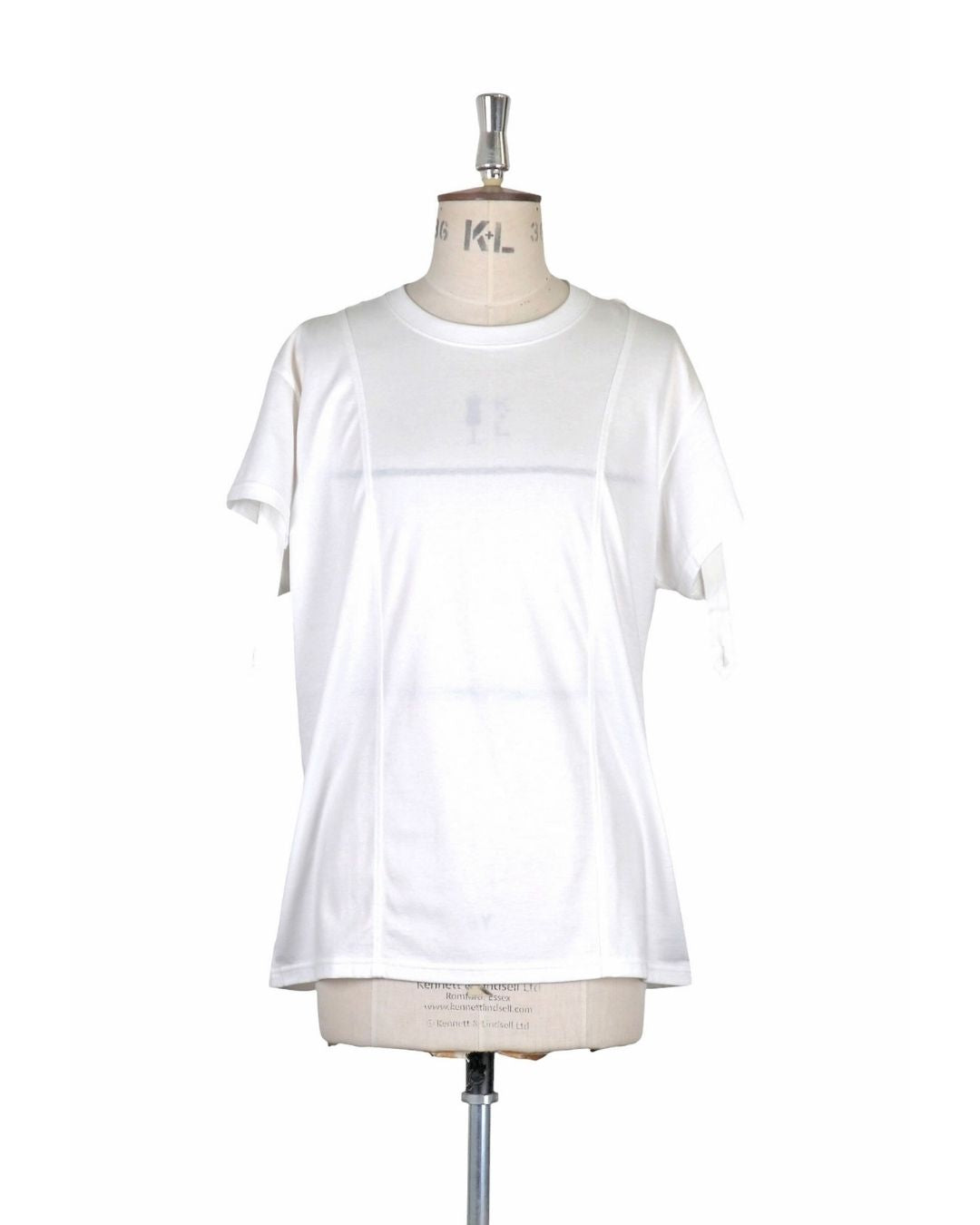 COTTON JERSEY ROLL-UP SLEEVE TEE