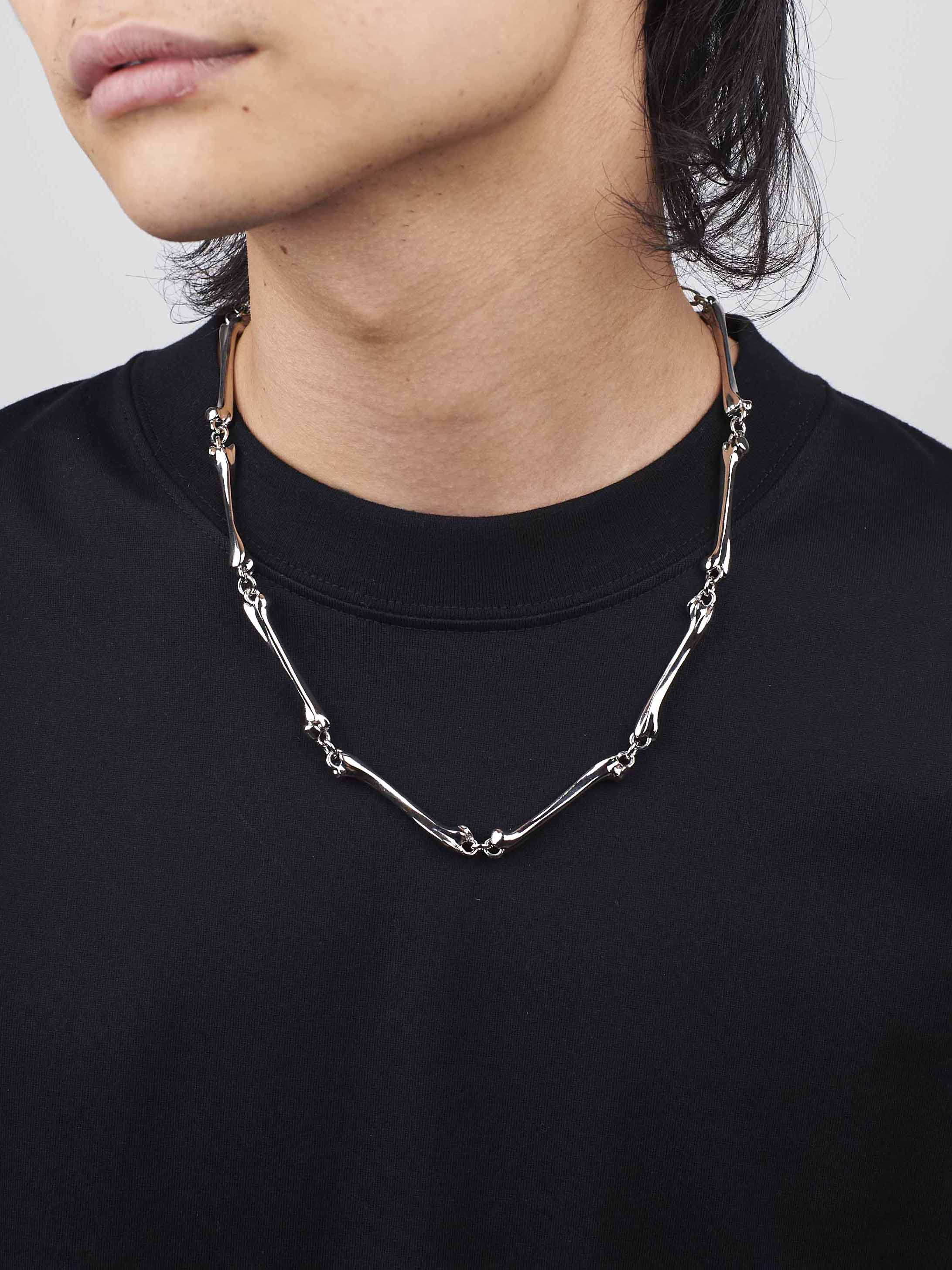 Bone connected necklace