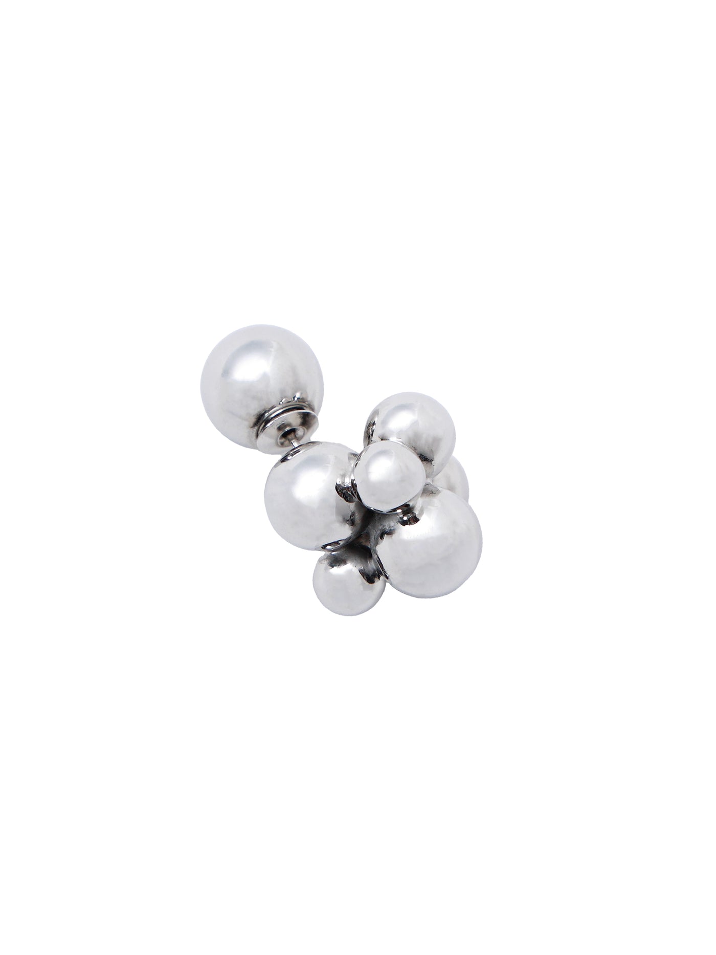 METAL BALL EARRING