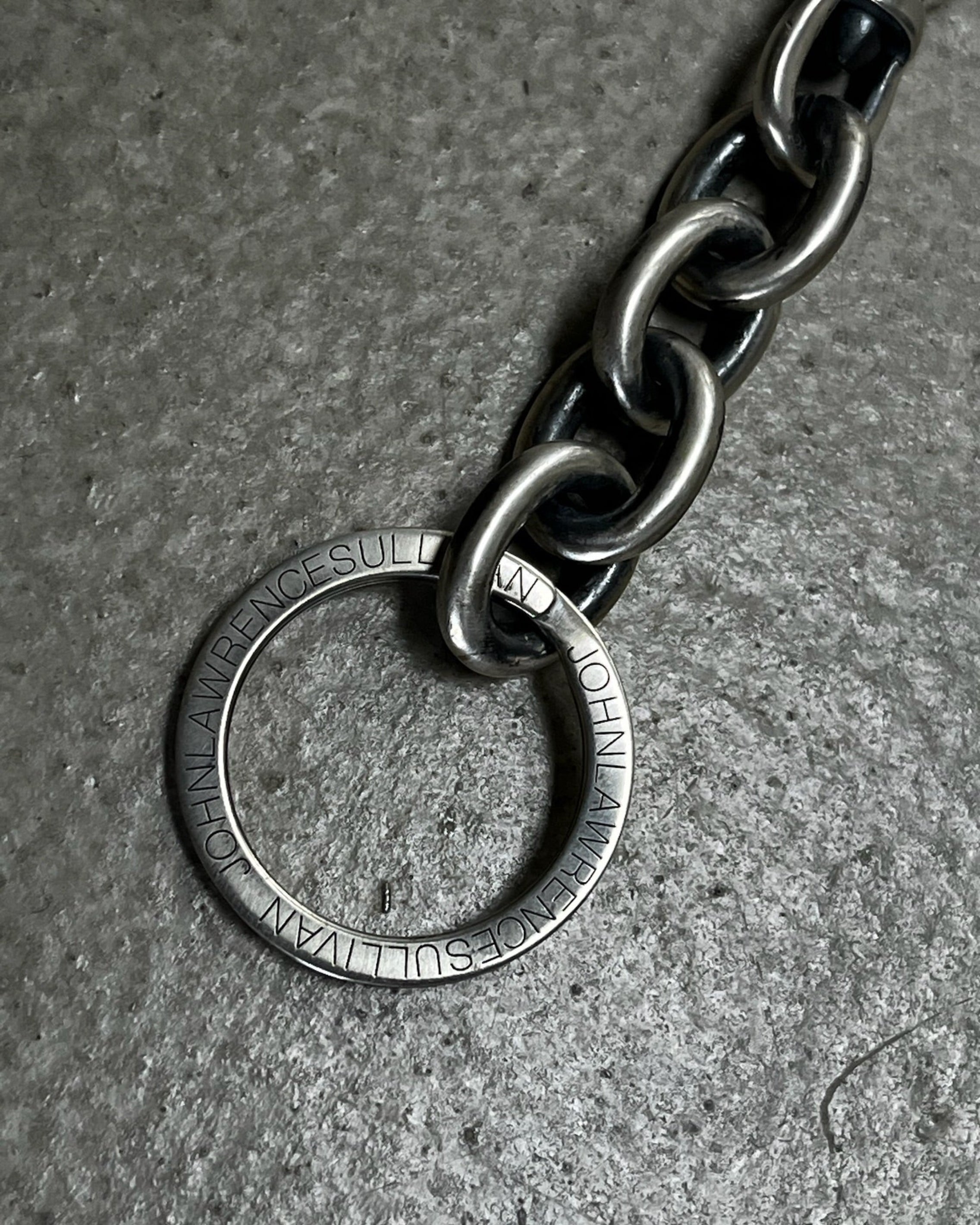 OVAL LINK CHAIN KEY RING