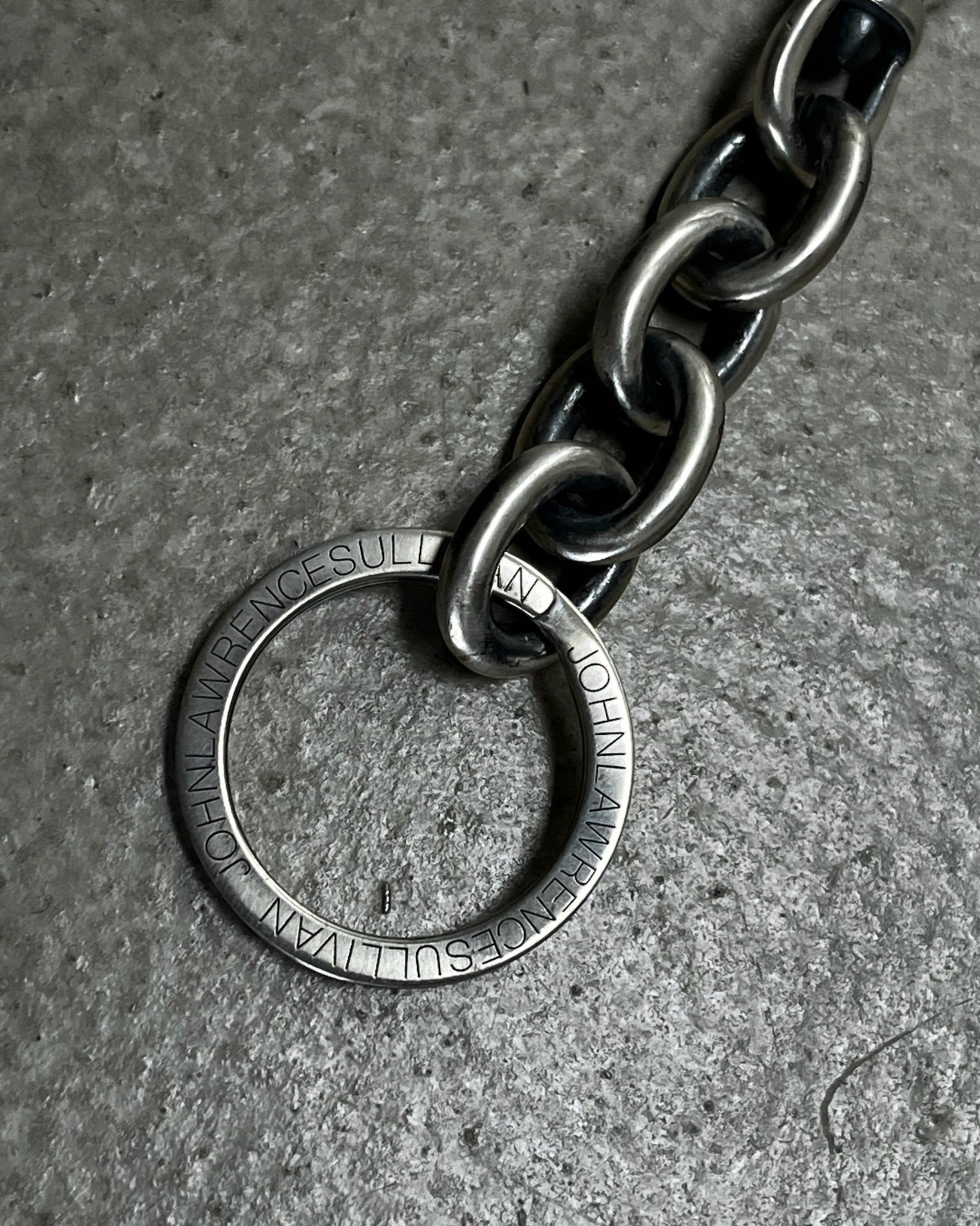 OVAL LINK CHAIN KEY RING