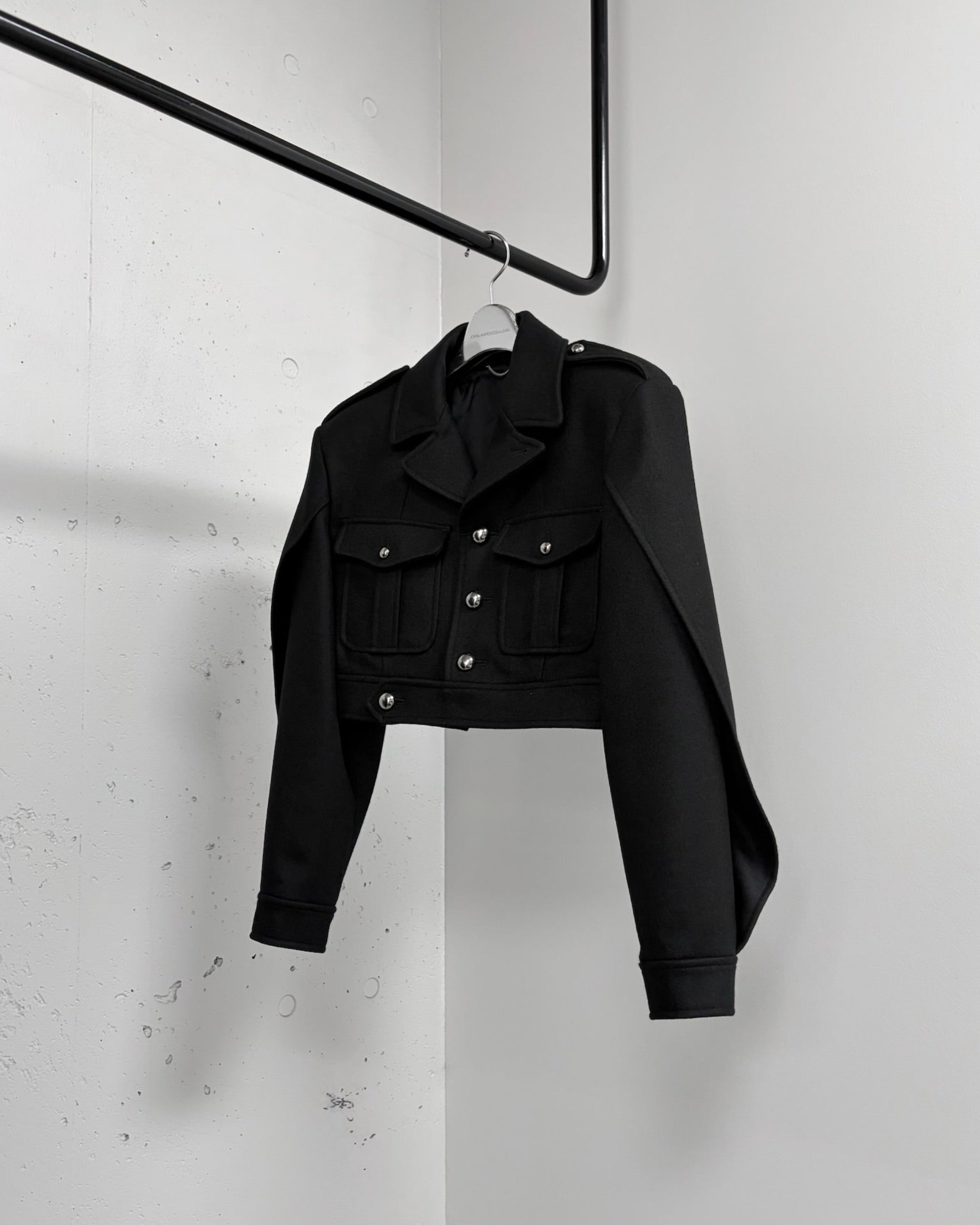 新作完売品NEIGHBORHOOD MELTON JACKETハンガー付きセット MELTON DENIM IKE JACKET