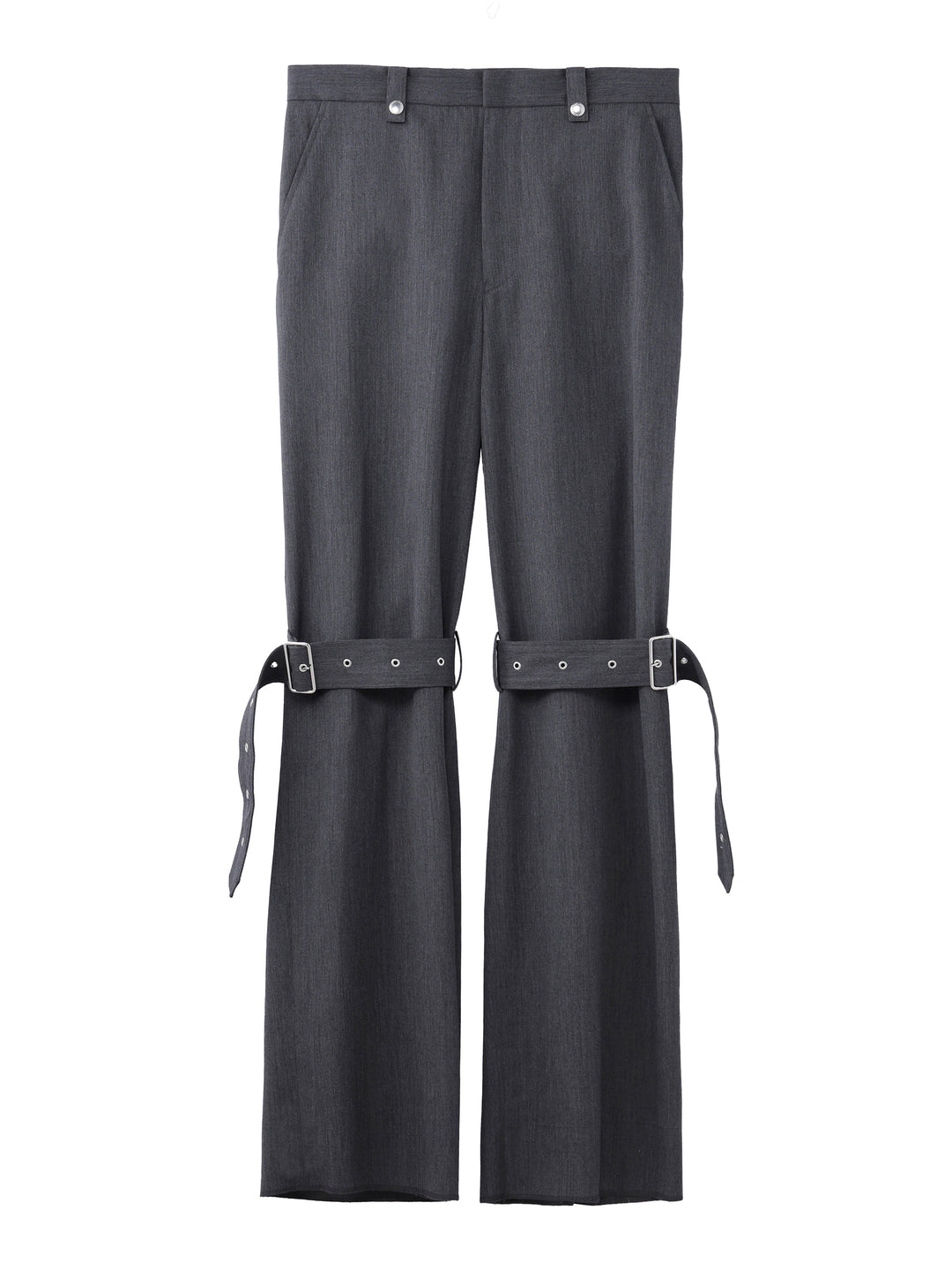 Wool gabardine bondage trousers – JOHN LAWRENCE SULLIVAN