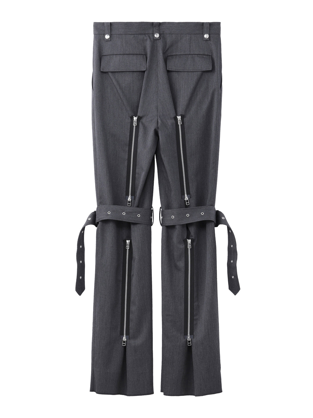 Wool gabardine bondage trousers – JOHN LAWRENCE SULLIVAN