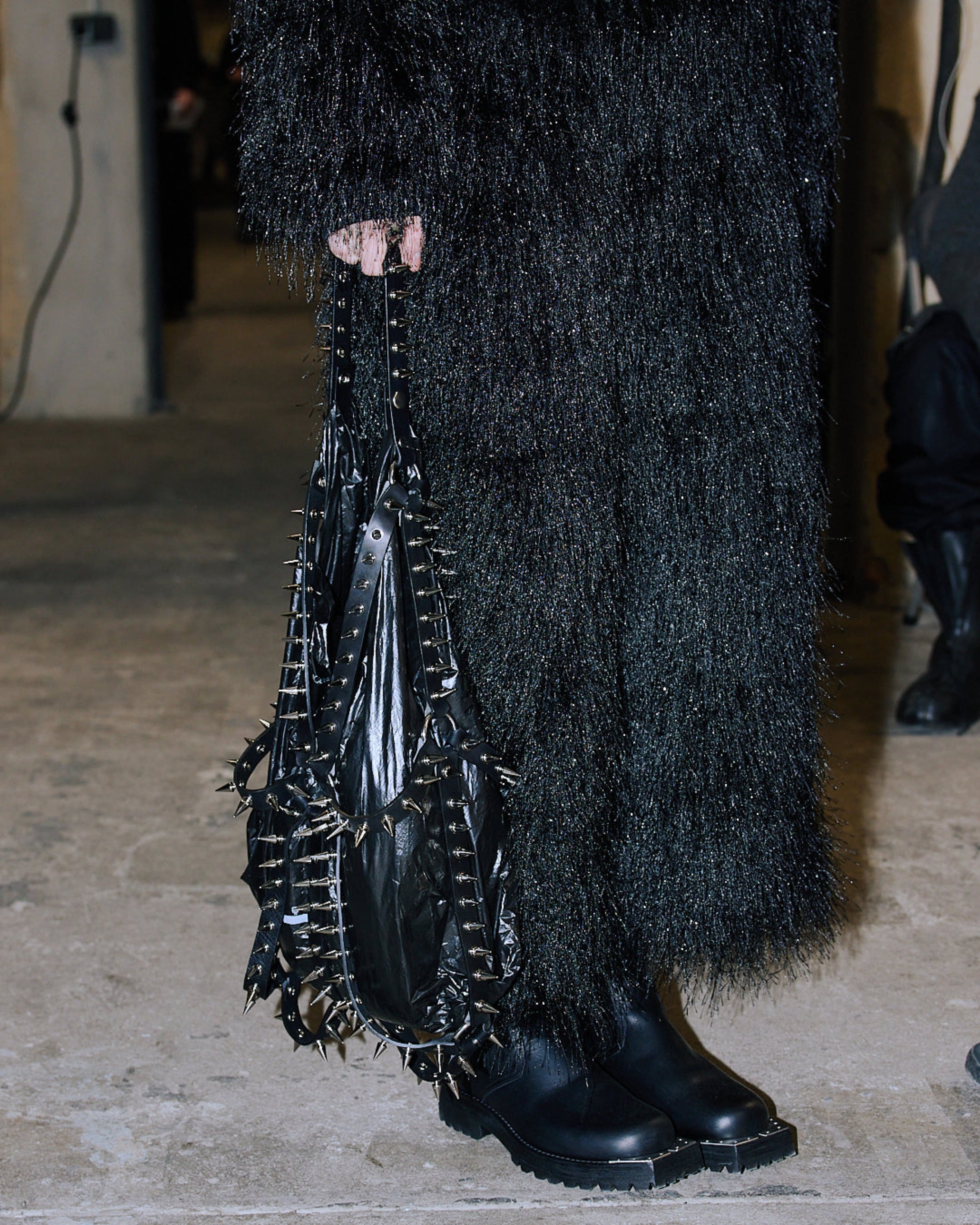 FRINGE LAYERED SKIRT